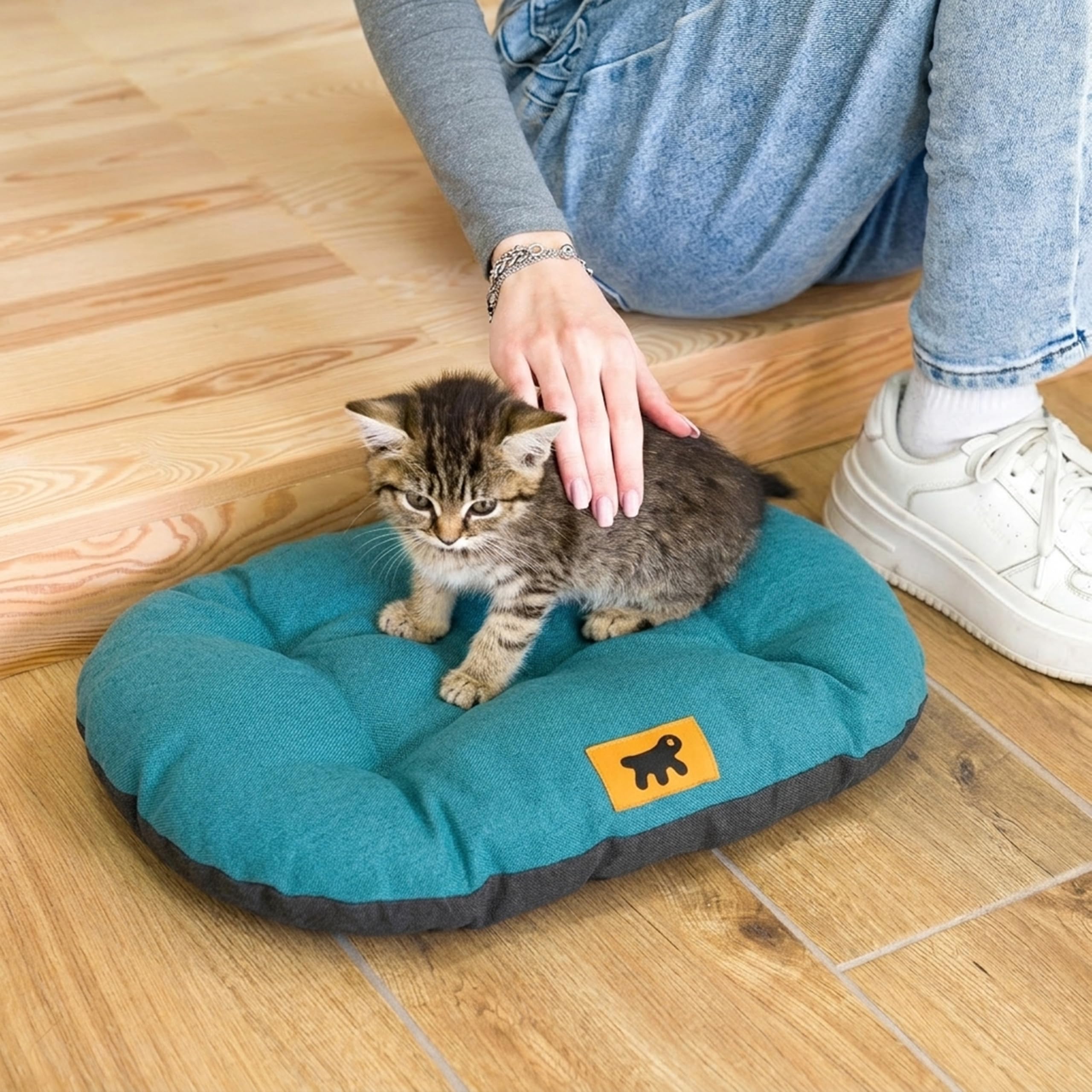 Ferplast Cotton Pet Mat - Washable, Double-Sided | 43 x 30 x 5 cm