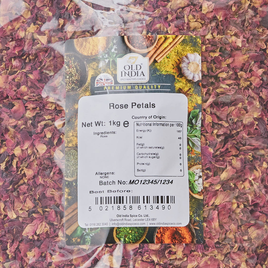 Old India Rose Petals 1kg