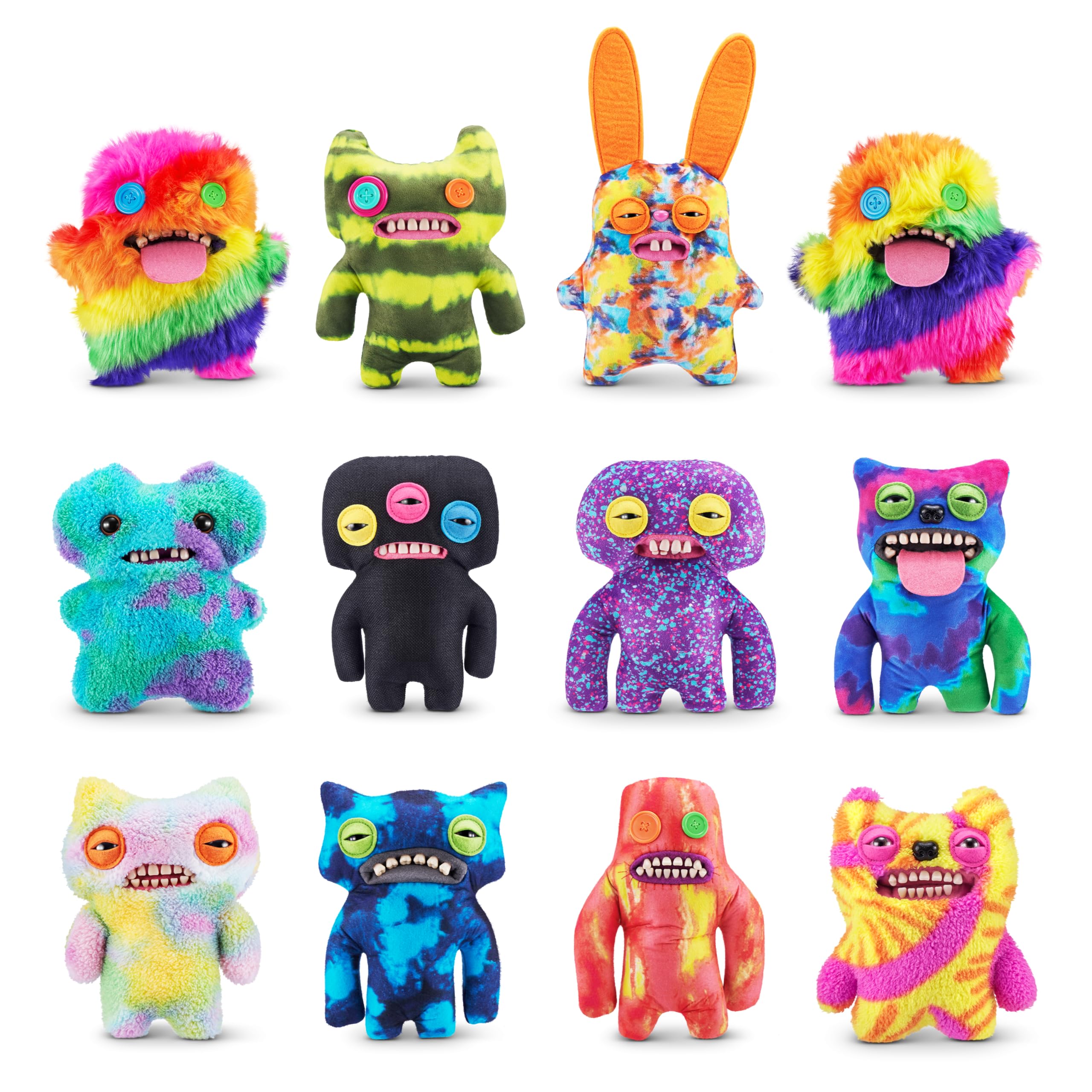 Fuggler Laboratory Misfits by ZURU - Funny Ugly Monster Plush Collectible, 9" Soft Toy 8