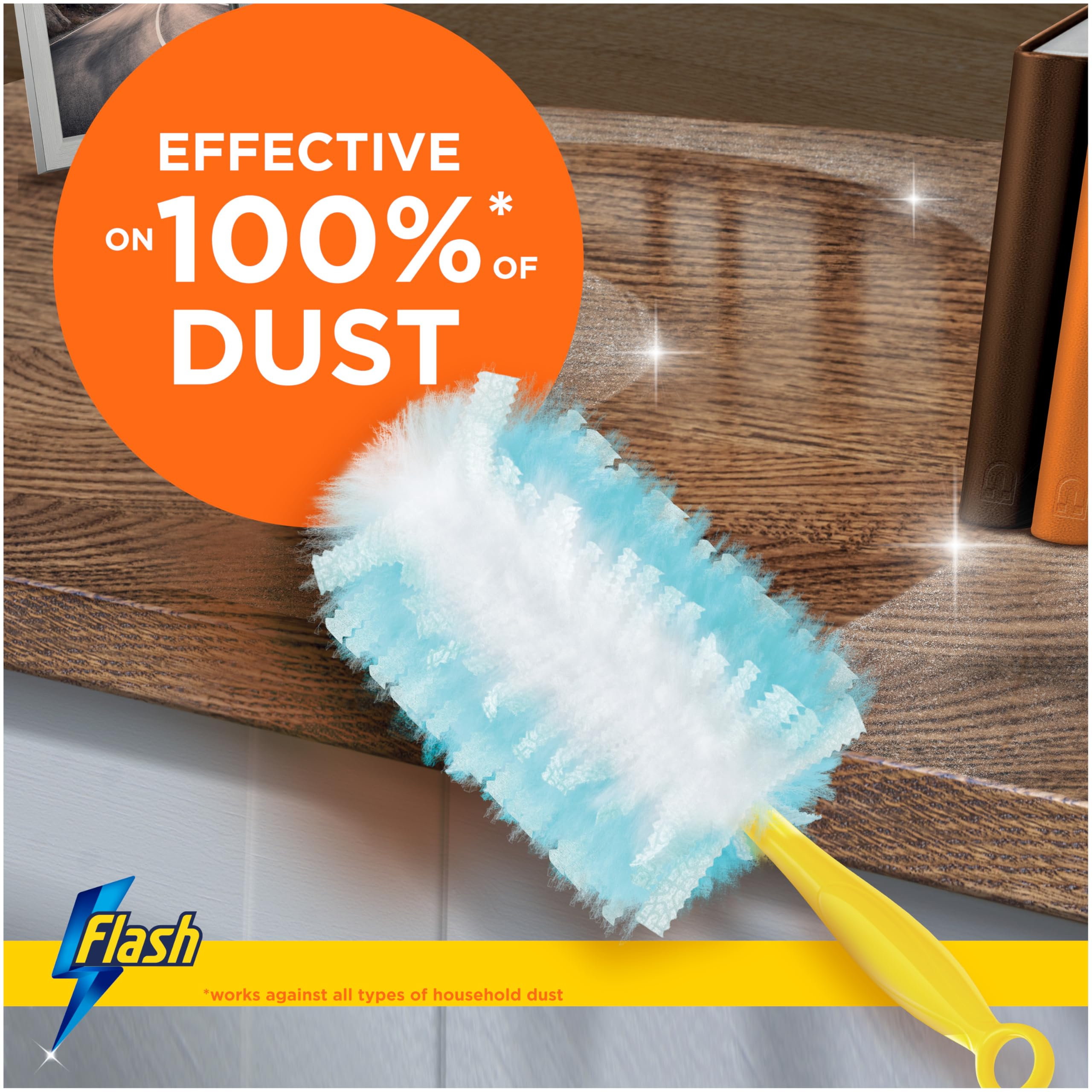 FLASH Duster Dust Magnet Refills - 54 Count (18x3) | Trap & Lock Technology | Pet Hair Removal 2