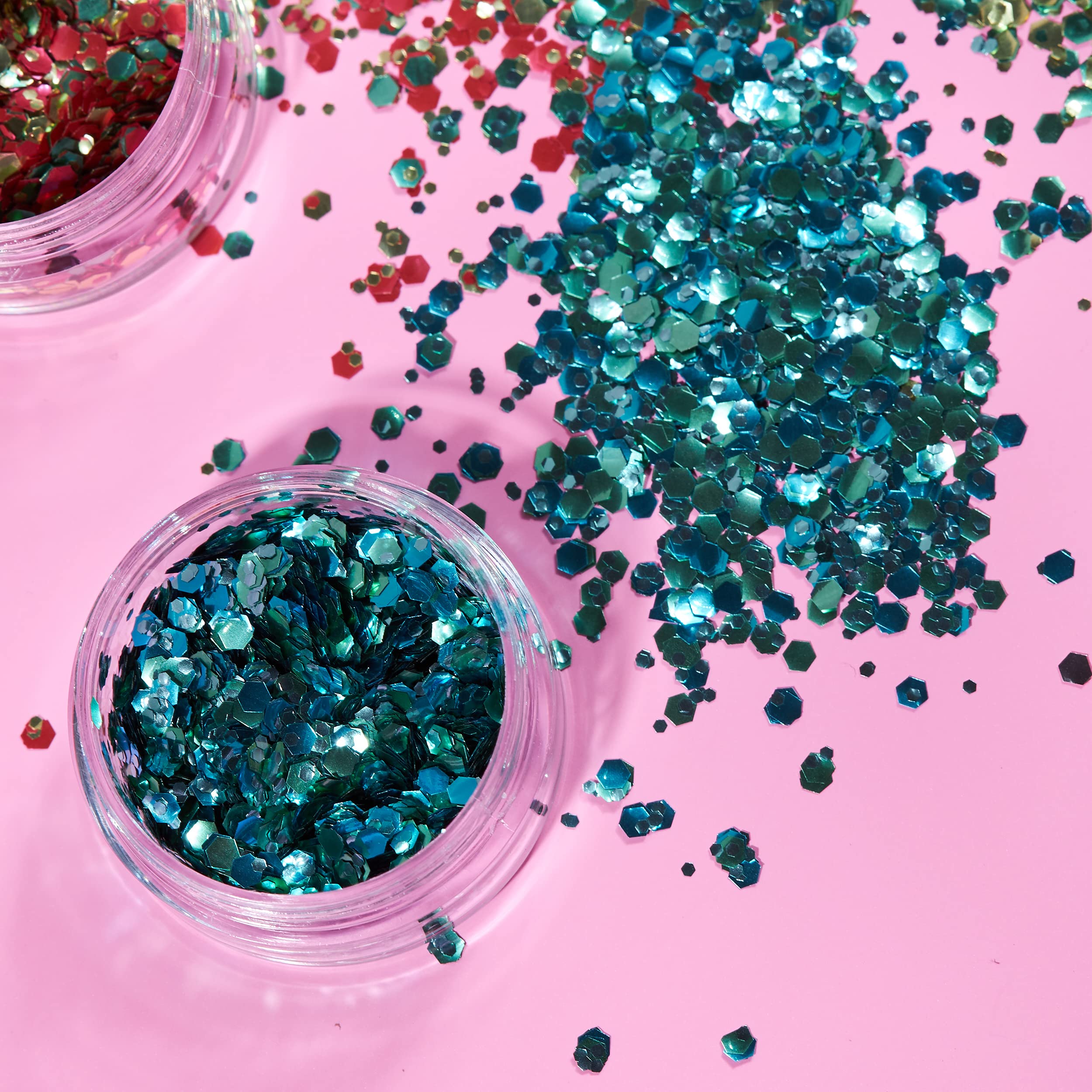 Moon Glitter - Mystic Biodegradable Eco Chunky Glitter (3g) - Glacier 8