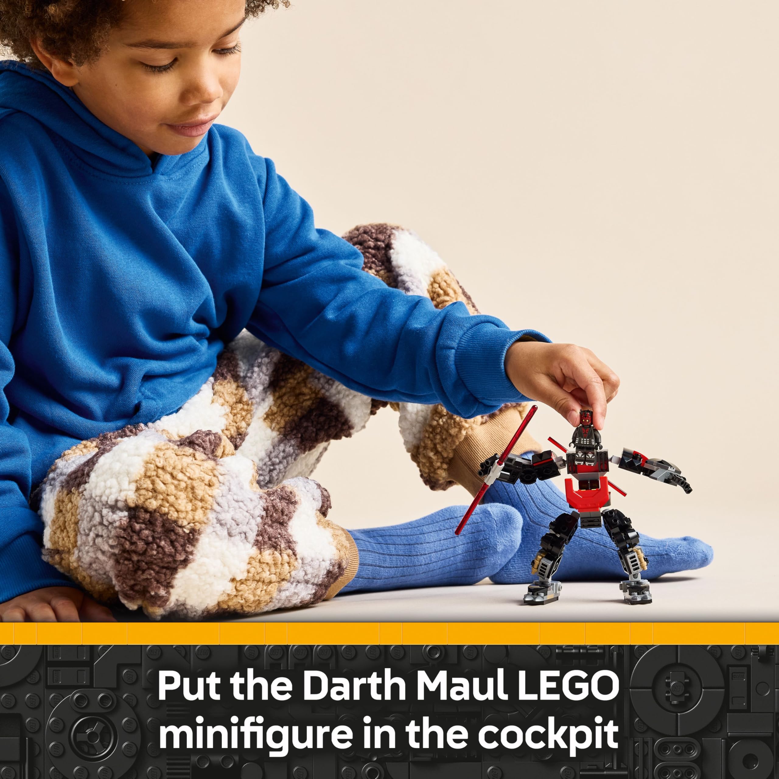 LEGO Star Wars Darth Maul Mech Building Set 75411 for Ages 6+ | 143 Pieces 7