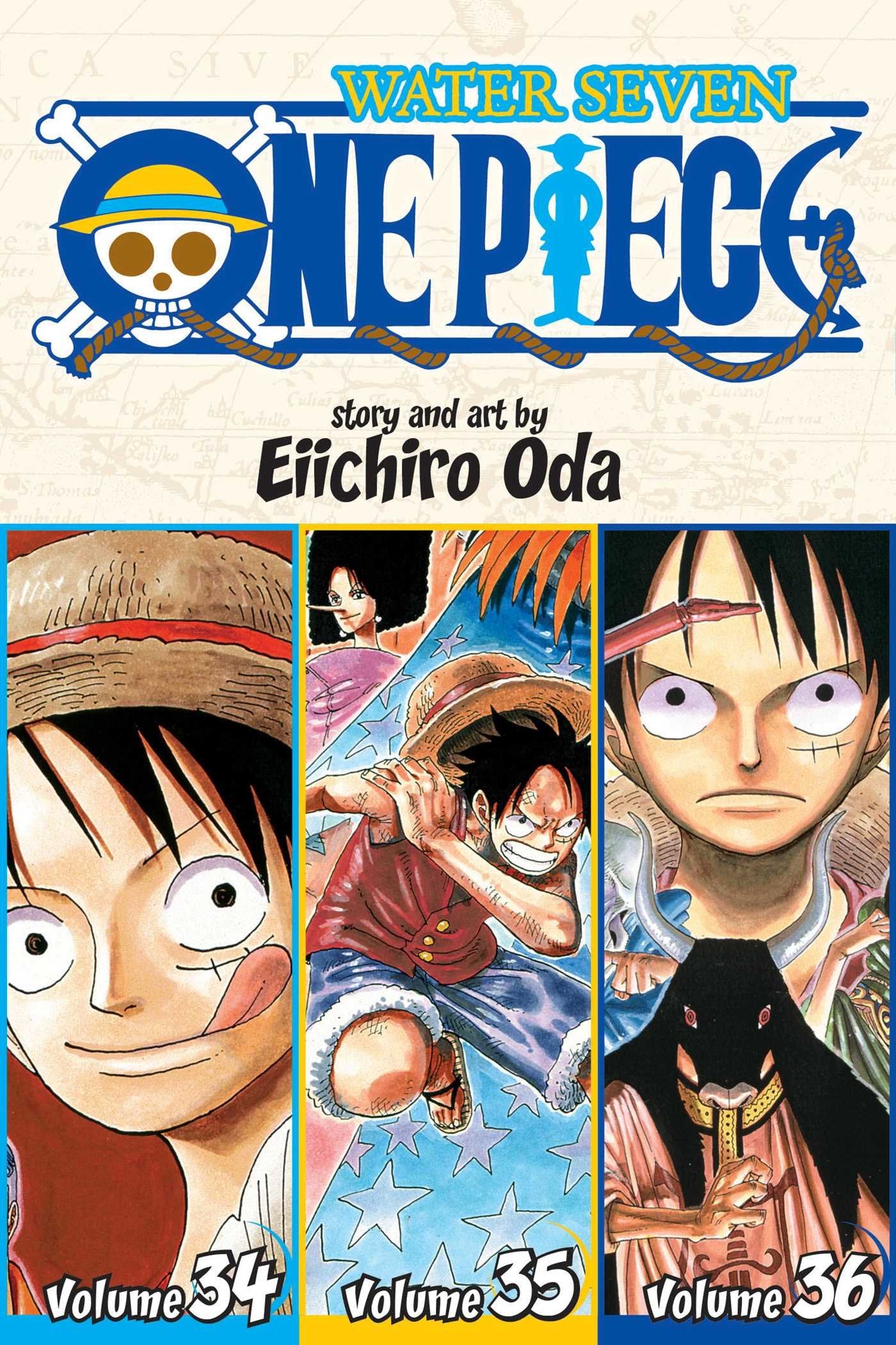 One Piece (3-in-1 Edition) Volume 12 - Includes vols. 34, 35 & 36 | Paperback | English