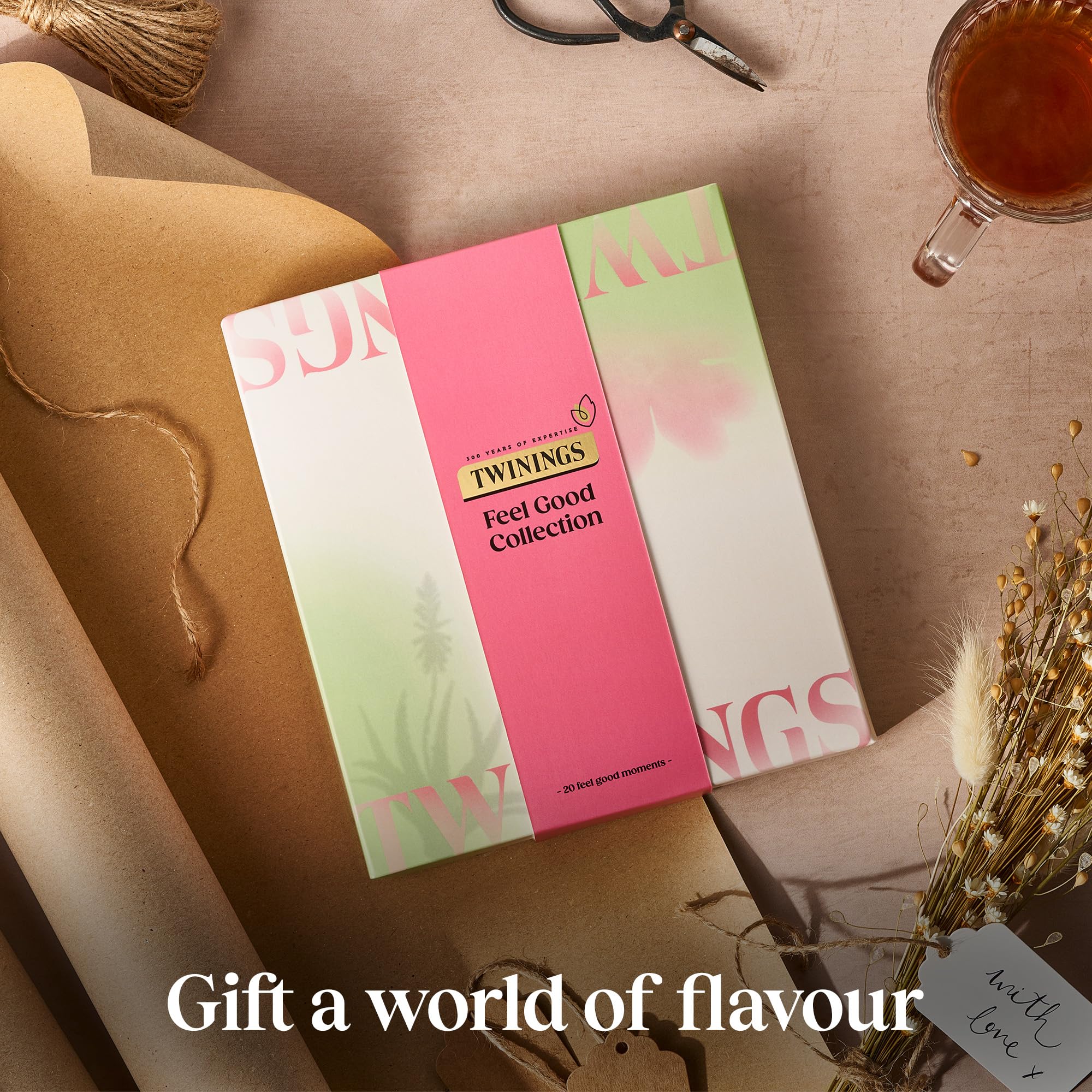Twinings Superblends Feel Good Collection Gift Box - 20 Tea Bags with Organic Herbal & Green Teas 5