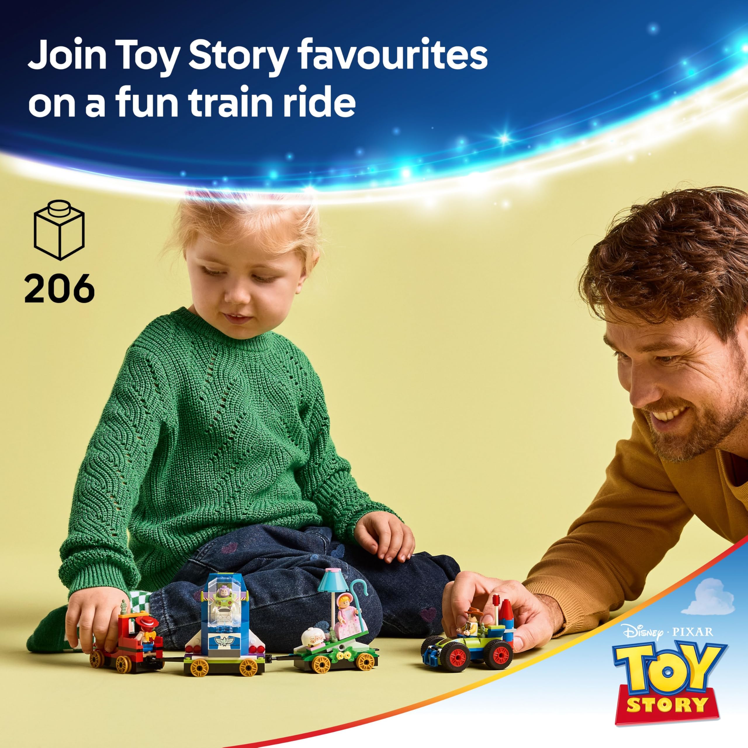LEGO Disney and Pixar’s Toy Story Celebration Train & RC Car Building Set for Kids 4+ 8
