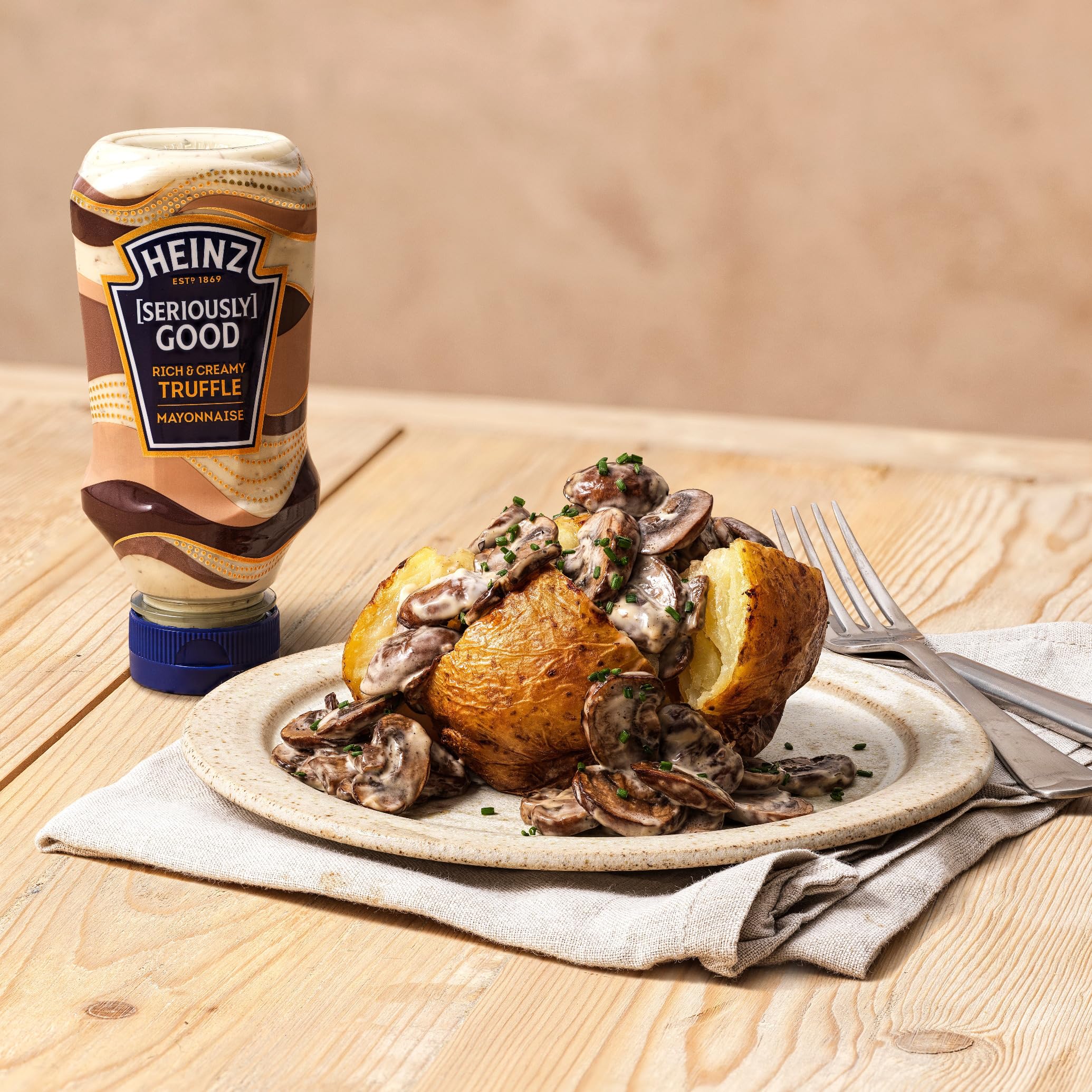 Heinz Seriously Good Truffle Mayonnaise 220ml 3