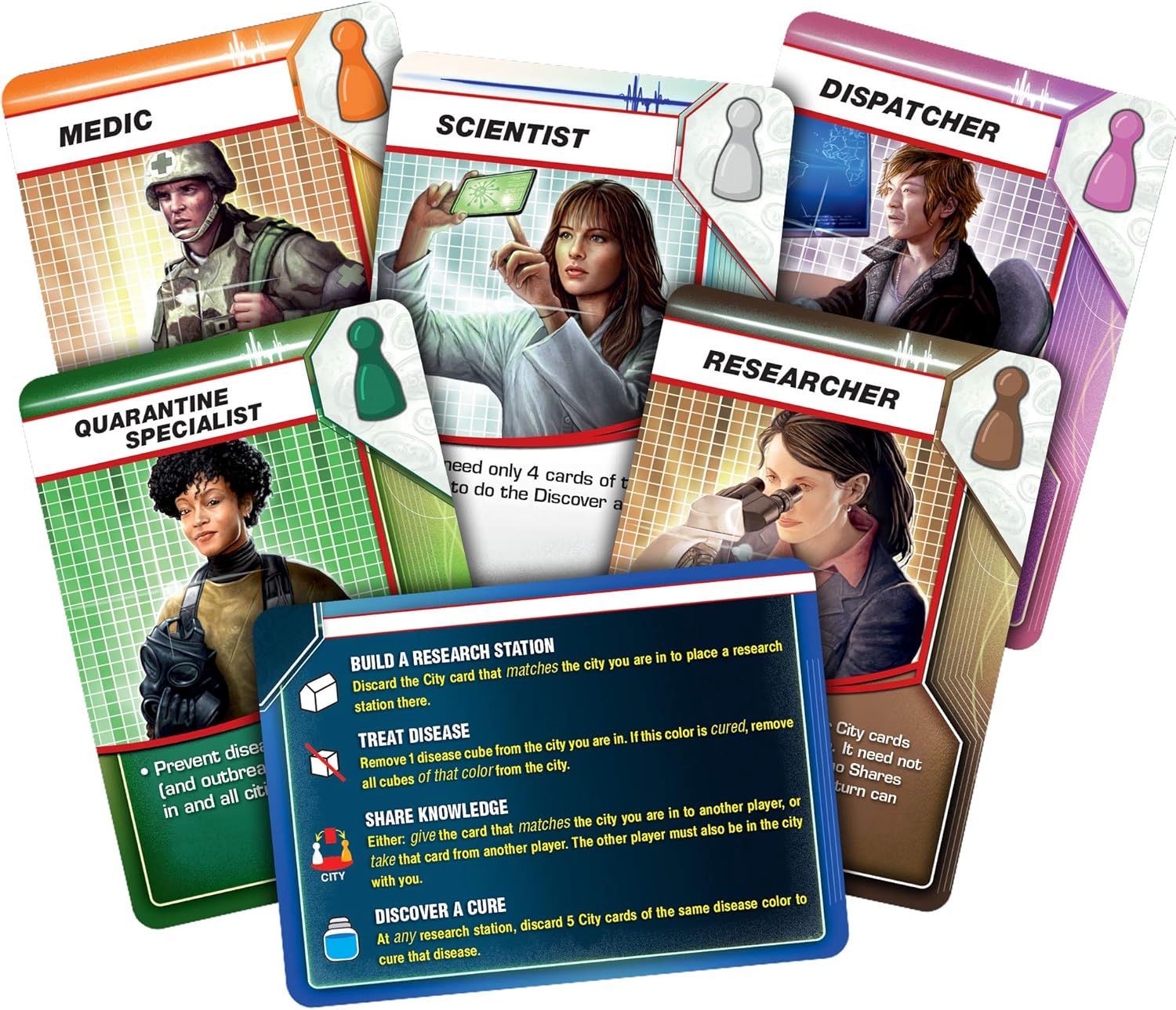 Z-Man Games Pandemic Board Game 5