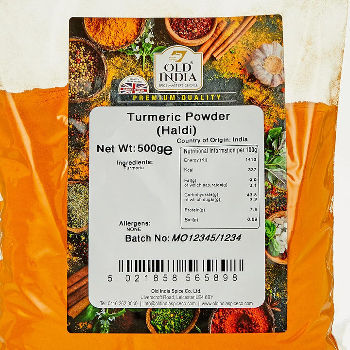 Old India Turmeric Powder (Haldi) 500 g