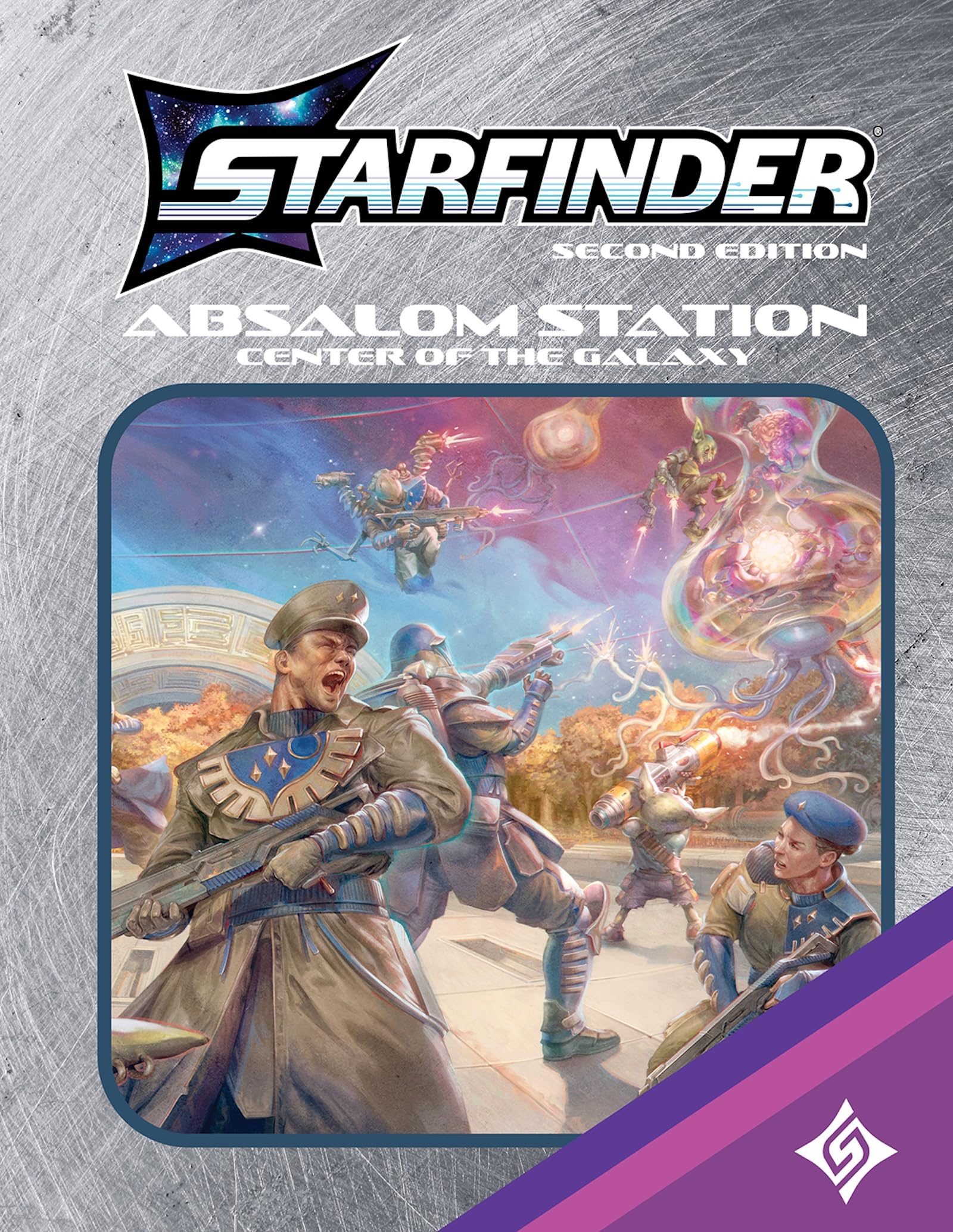 Paizo Starfinder Absalom Station: Center of the Galaxy (Starfinder Second Edition) - Hardcover, English, 164 Pages
