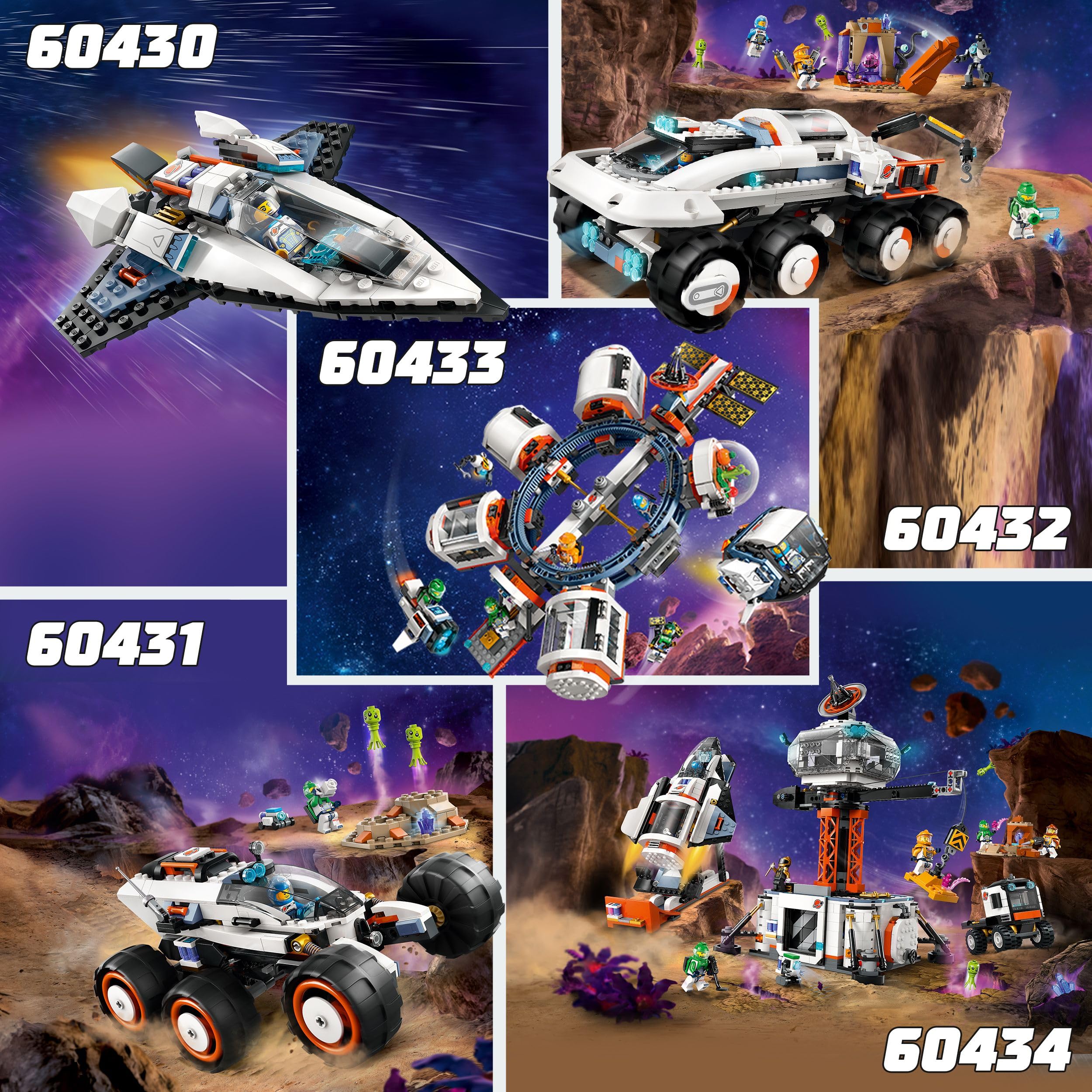 LEGO City Interstellar Spaceship Toy Set - Building & Space Adventure Playset for Ages 6+ 14