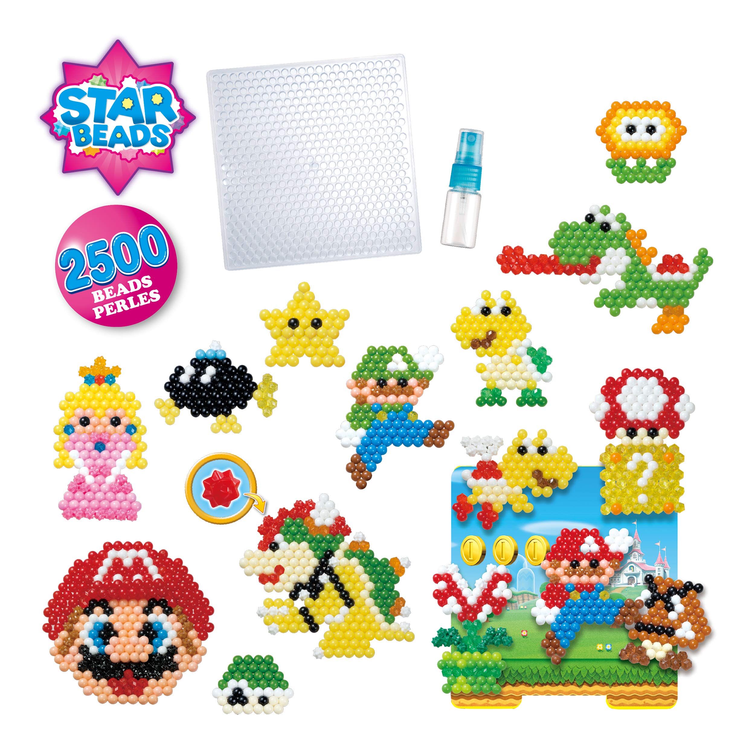 Aquabeads Creation Cube Super Mario Bead Activity Toy | 2500+ Beads | Ages 4+ 3