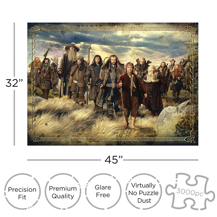 AQUARIUS The Hobbit Puzzle (3000 Piece Jigsaw Puzzle) (68521)