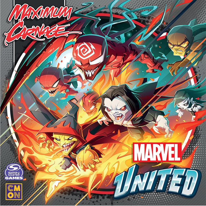 CMON Marvel United: Maximum Carnage Expansion Tabletop Miniatures Strategy Game (CMNMUN018)