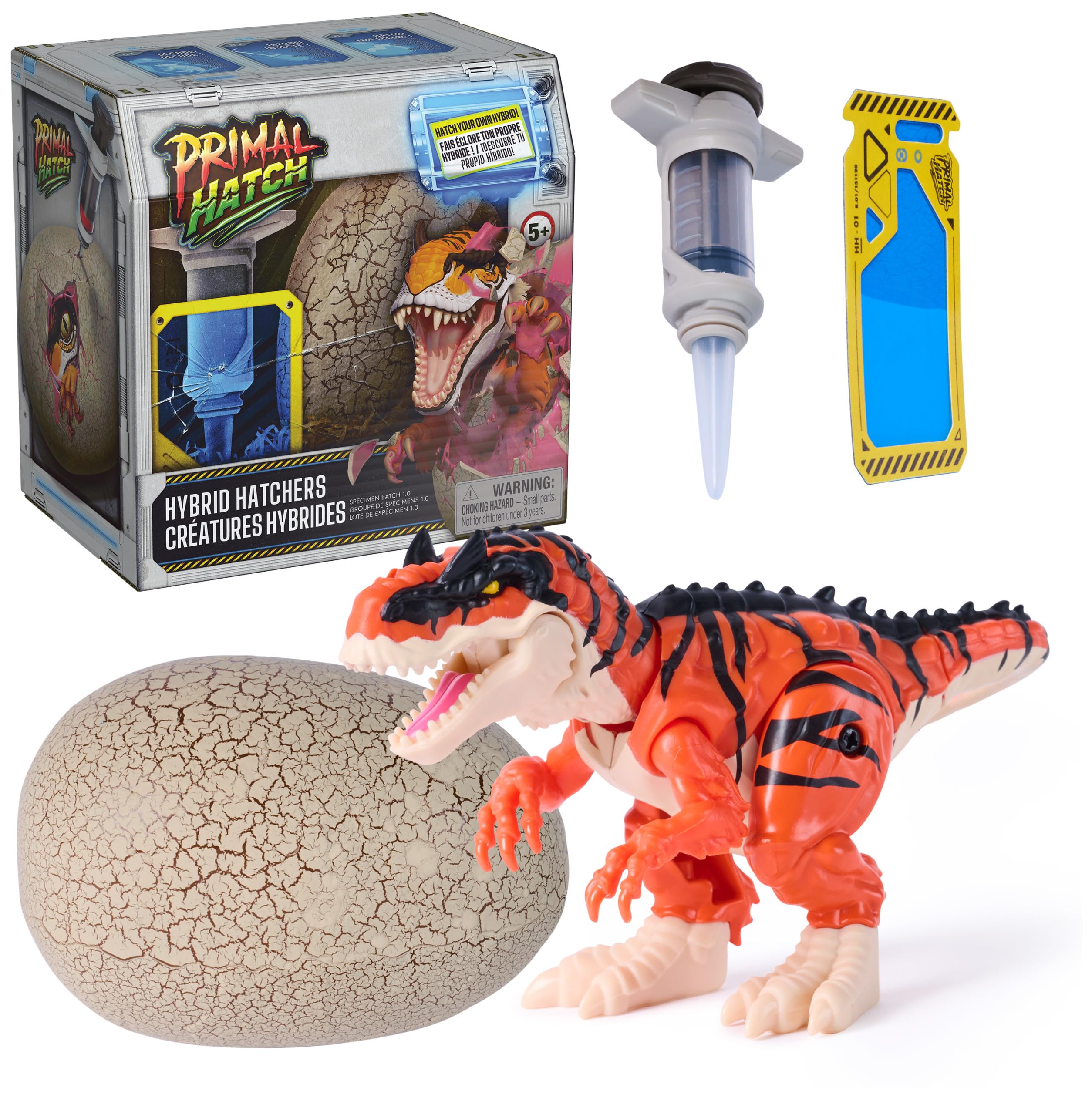 Primal Hatch HybridHatchers BP Dinosaur Action Figure | 3.5 inches | Multicolor