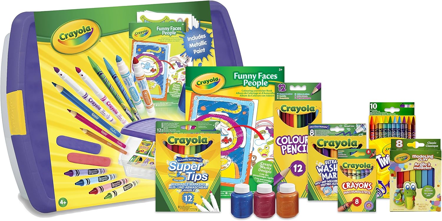 Crayola Mega Activity Tub - Arts & Crafts Set for Kids Ages 4+ 1