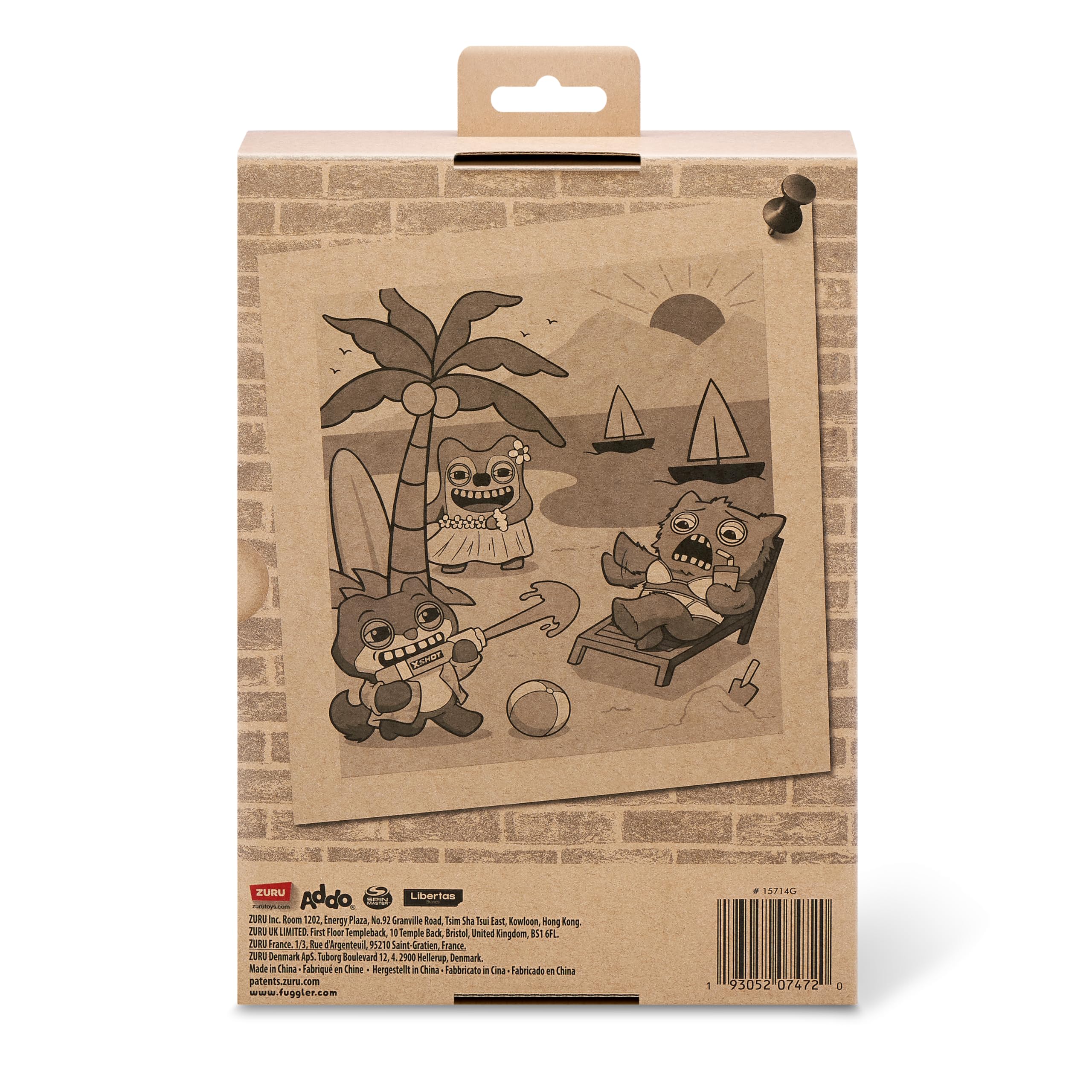 Fuggler Vacay Vibes - Sir Splodge a Lot Plush Collectible Toy (9-inch, 4+ Years) 11