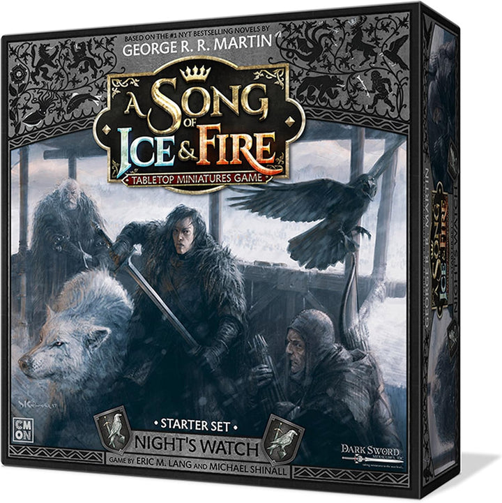 Cool Mini or Not A Song of Ice and Fire: Night's Watch Starter Set - Miniature Game (CMNSIF002))