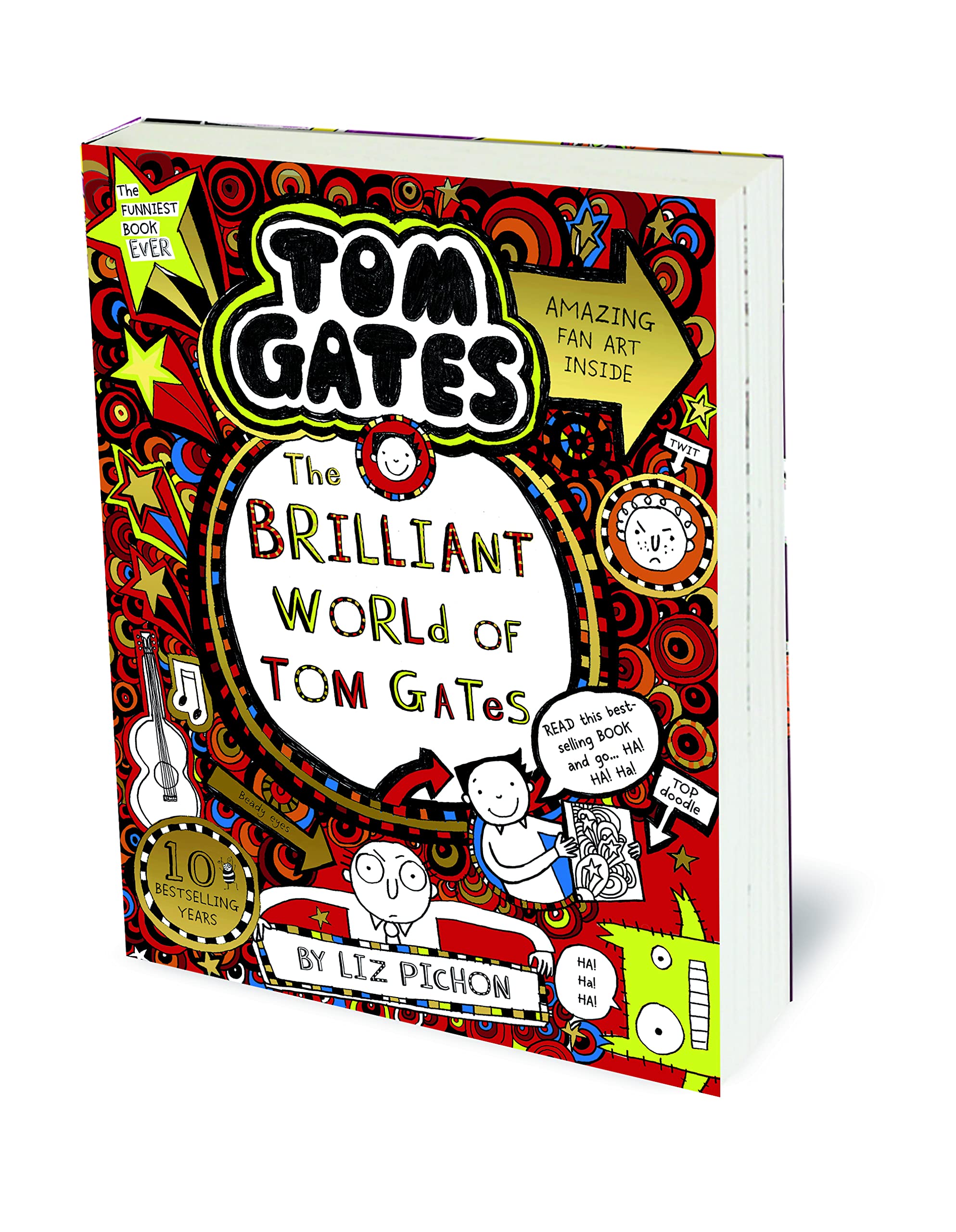 Scholastic The Brilliant World of Tom Gates - First Edition Paperback | English Language 2