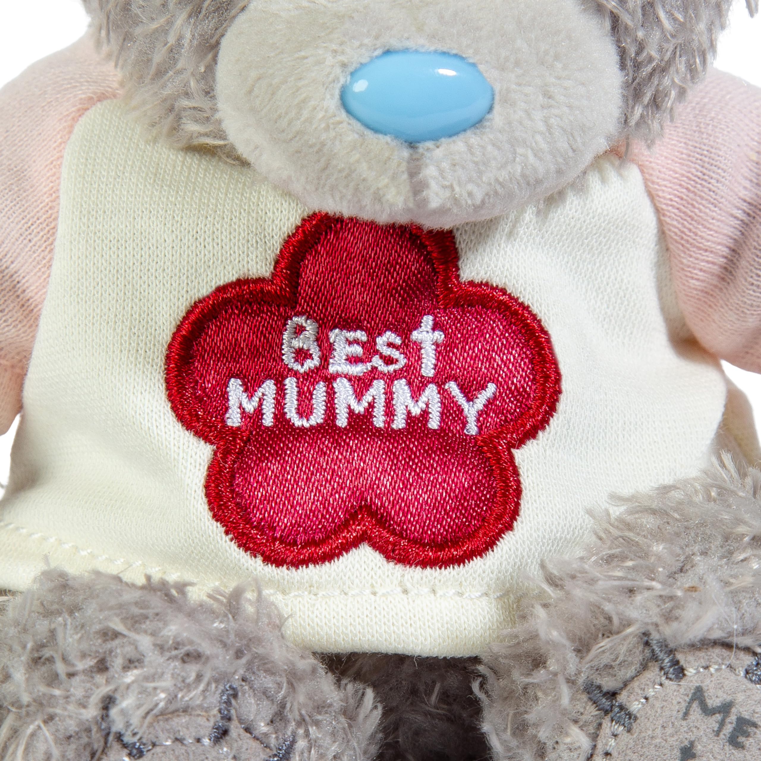 Me to You Tatty Teddy 'Best Mummy Ever' Small Plush Bear | 10cm Height | Unisex Adult