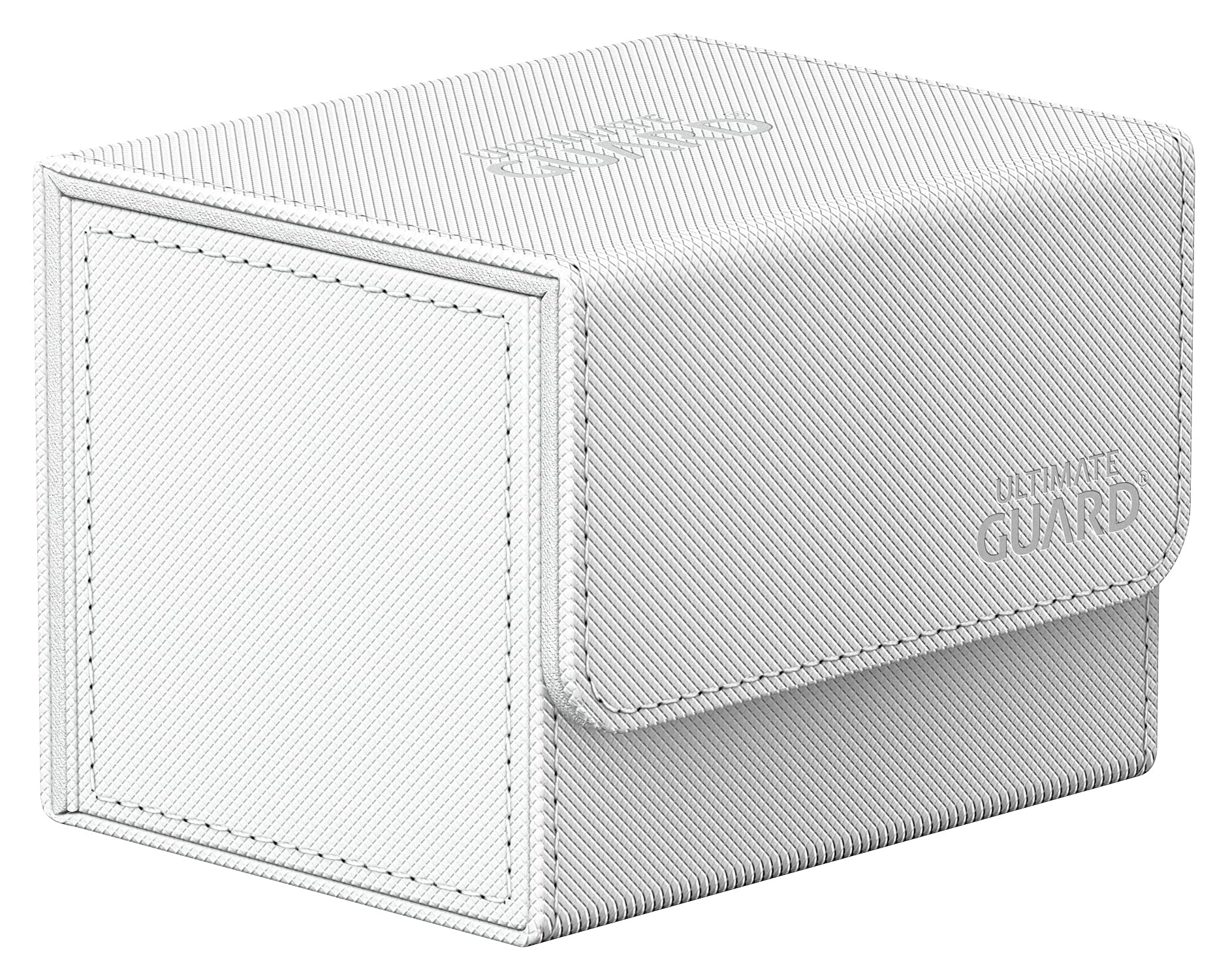 Ultimate Guard Sidewinder 100+ XenoSkin Card Box - White | Holds 100 Double-Sleeved Cards 1