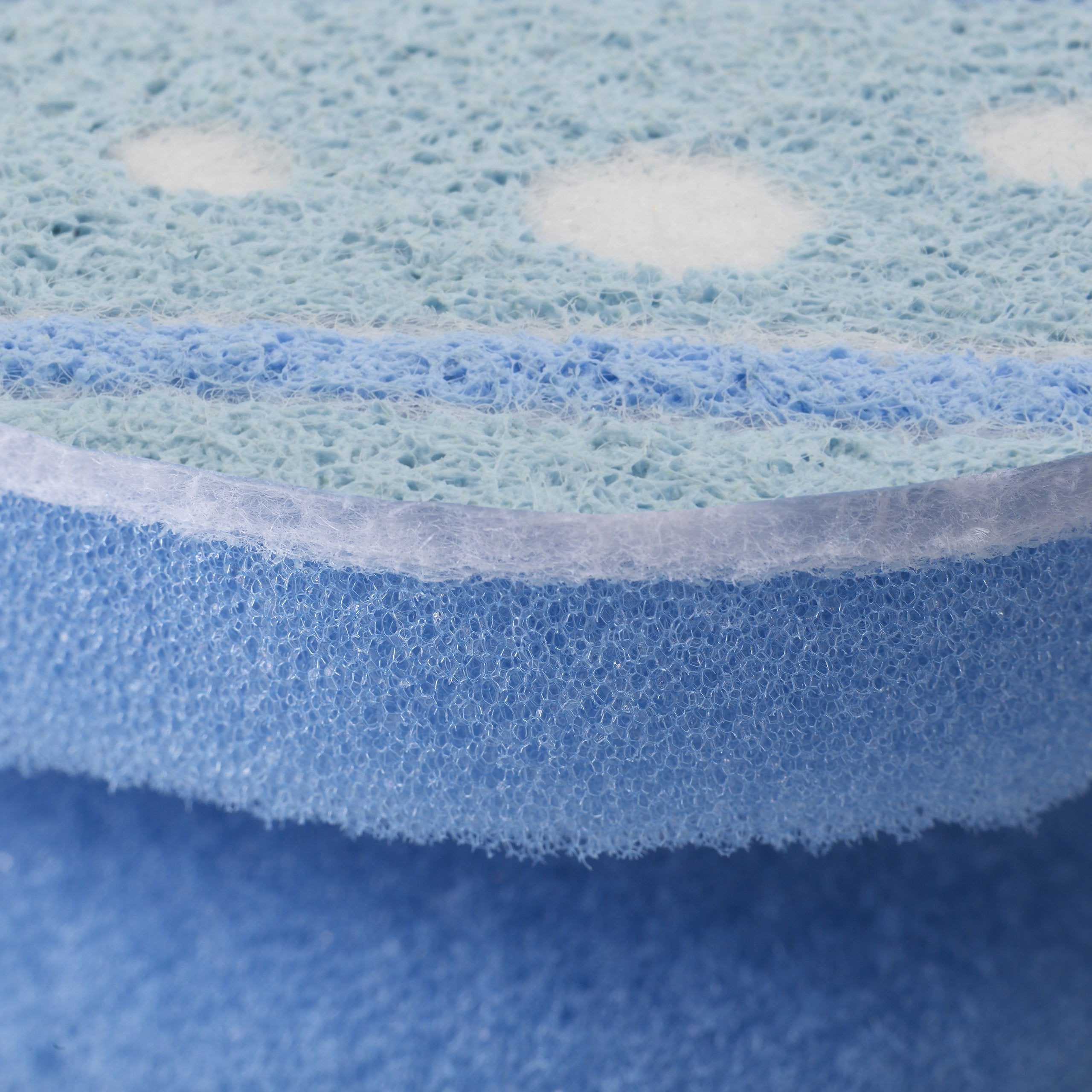 Spontex Bathroom Sponge Scourer - Heavy-Duty Non-Scratch Cleaning Tool for Baths & Showers 3