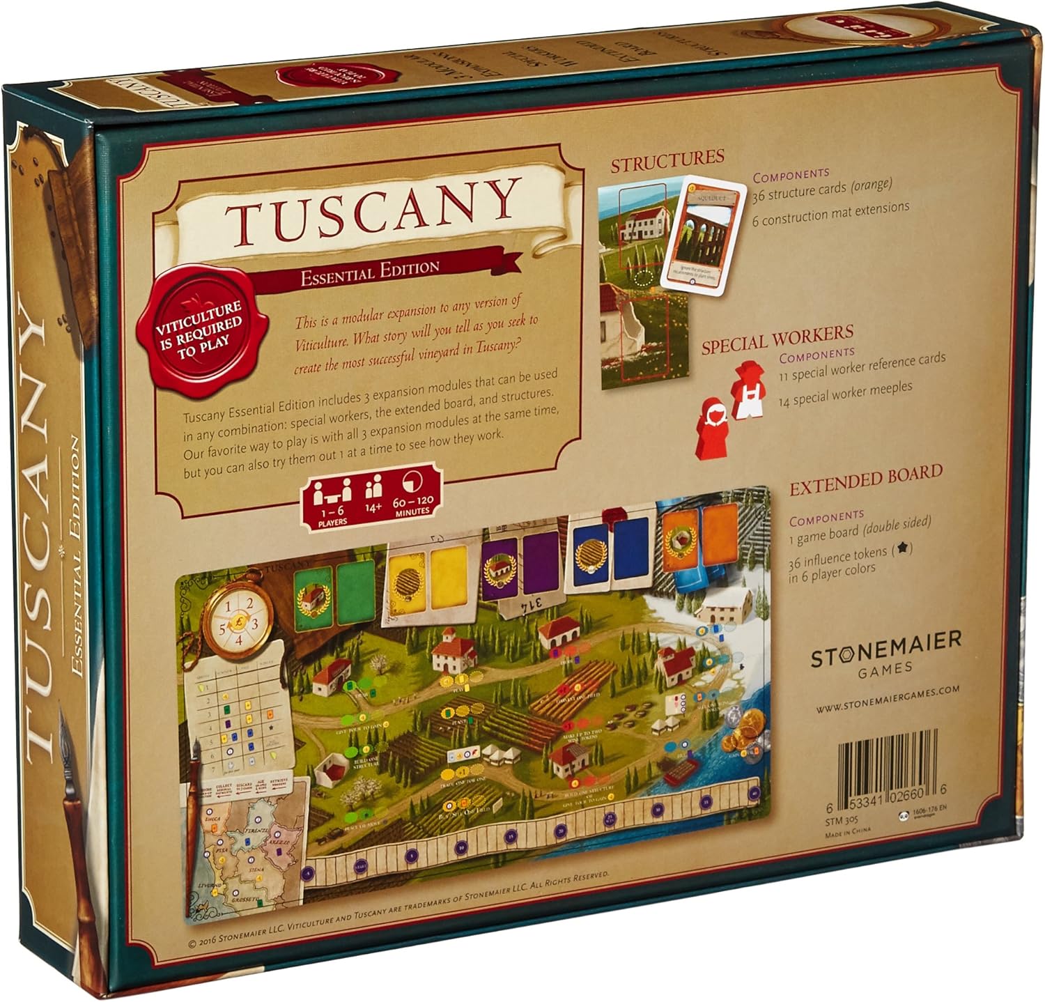 Stonemaier Games Tuscany: Essential Edition Board Game Expansion 3