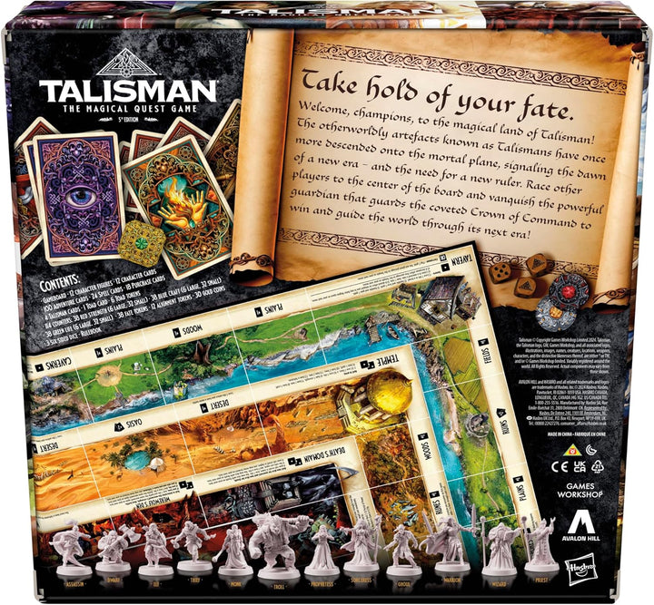 Avalon Hill Talisman: The Magical Quest Board Game, 5th Edition (F6652)