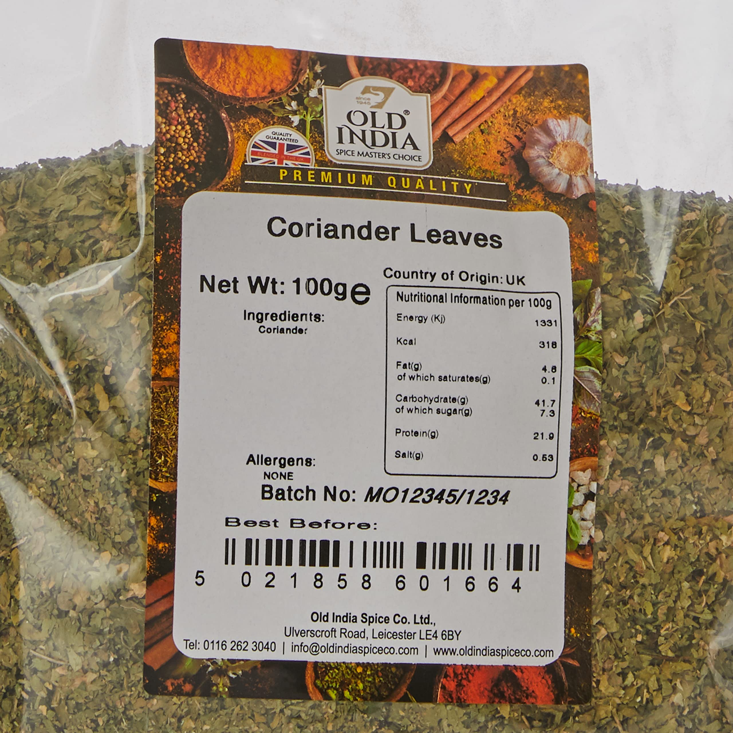 Old India Coriander Seeds 100g | 100% Natural Whole Spice 2