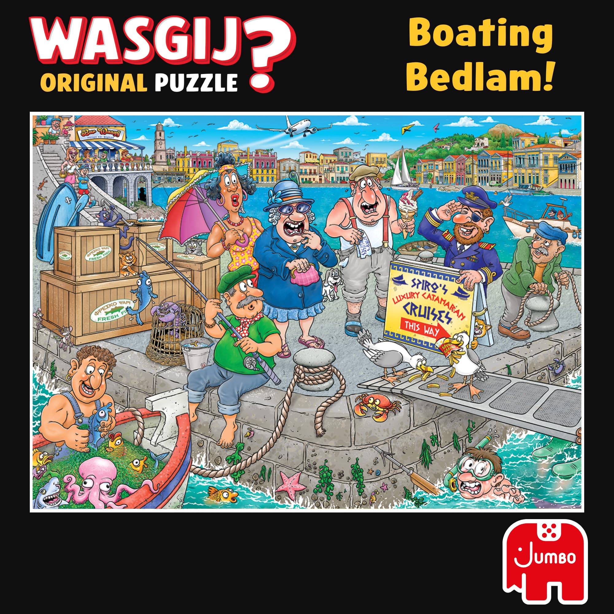 Wasgij Original 47 - Boating Bedlam 1000 Piece Jigsaw Puzzle 8