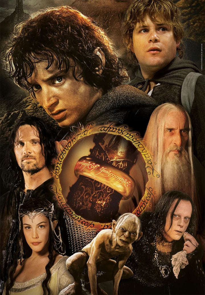 Clementoni Lord of the Rings Rings 1000-Piece Jigsaw Puzzle (39907)