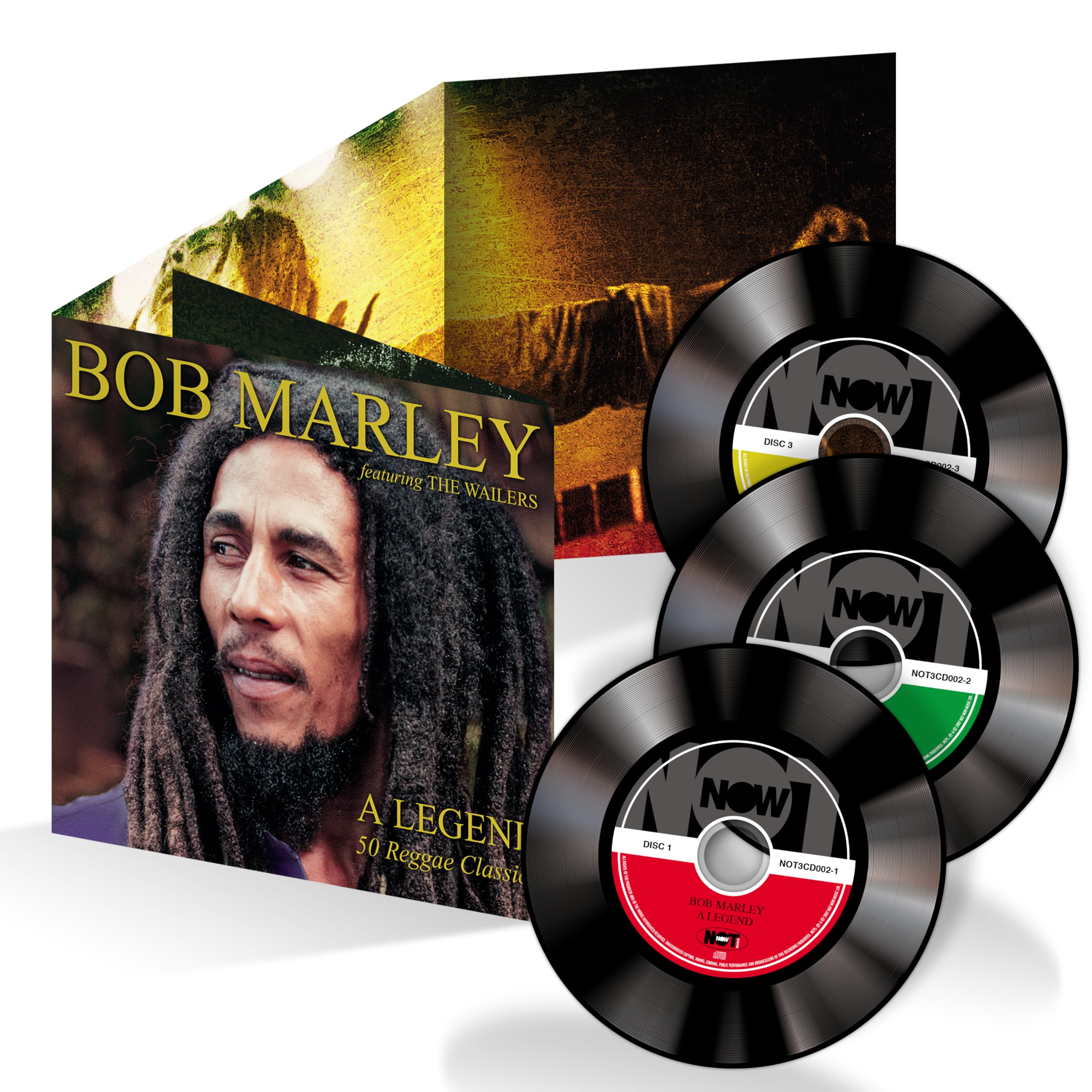 Bob Marley - A Legend: 50 Reggae Classics [3 CD Box Set]