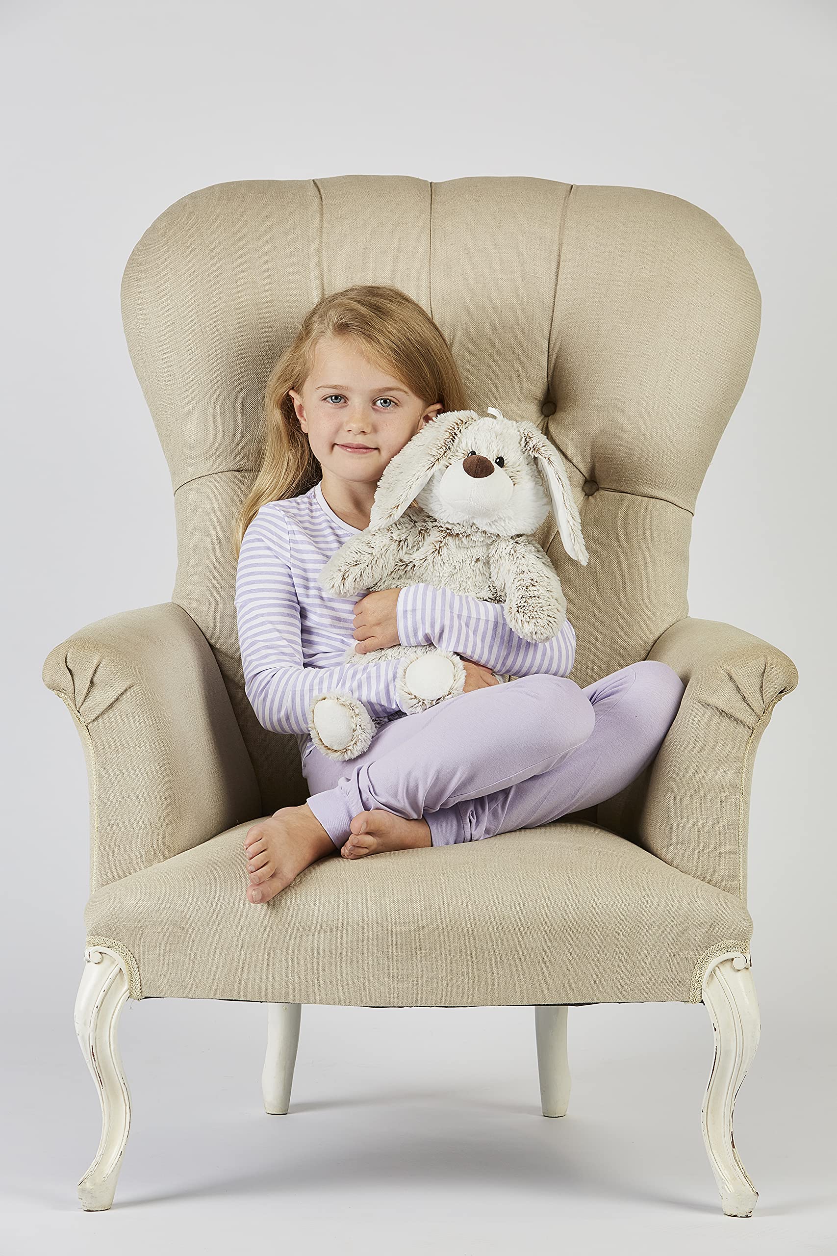Warmies - 3D Square Marshmallow Bunny Hot Water Bottle 3
