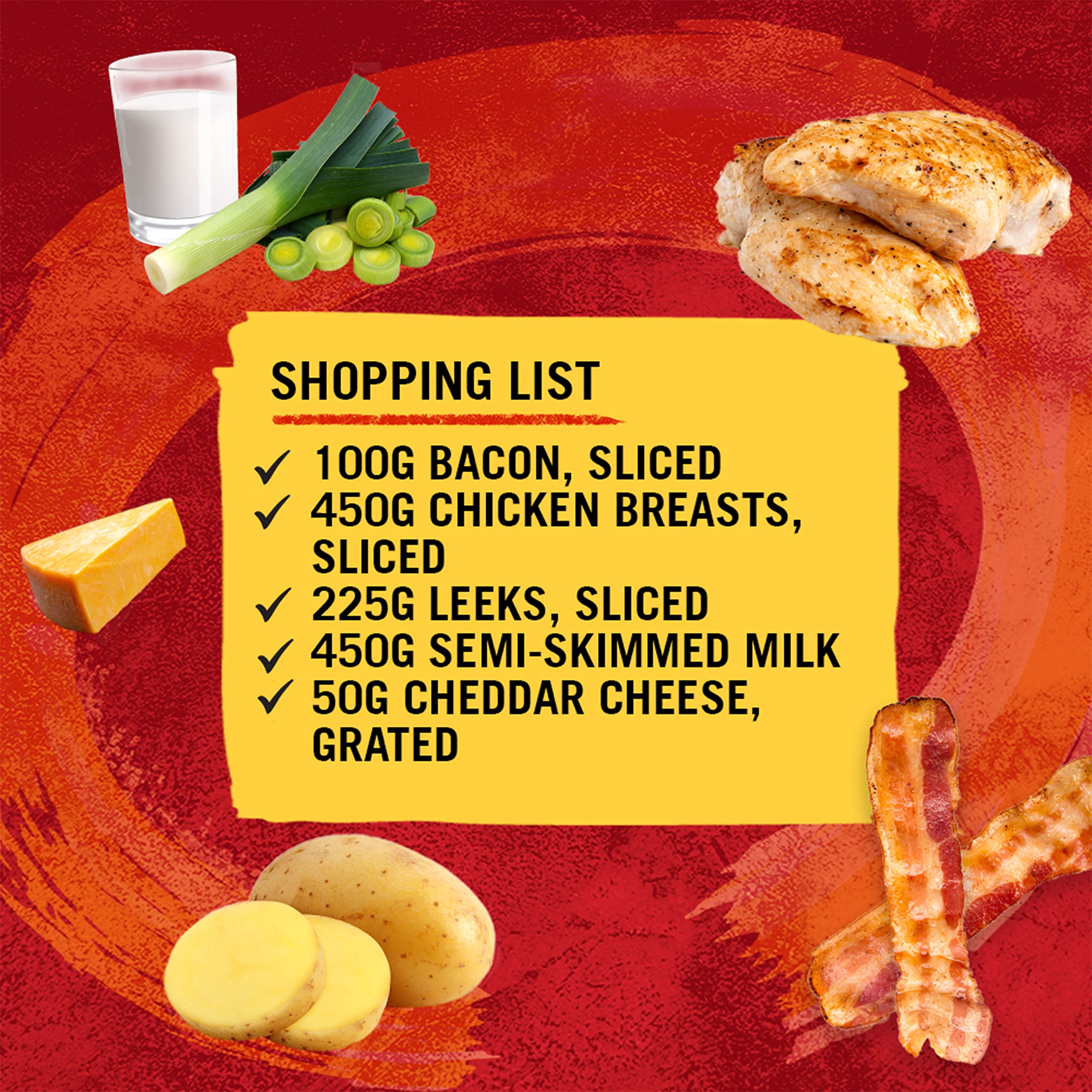 Schwartz Creamy Chicken & Leek Tray Bake Recipe Mix 35g | Pack of 12 3