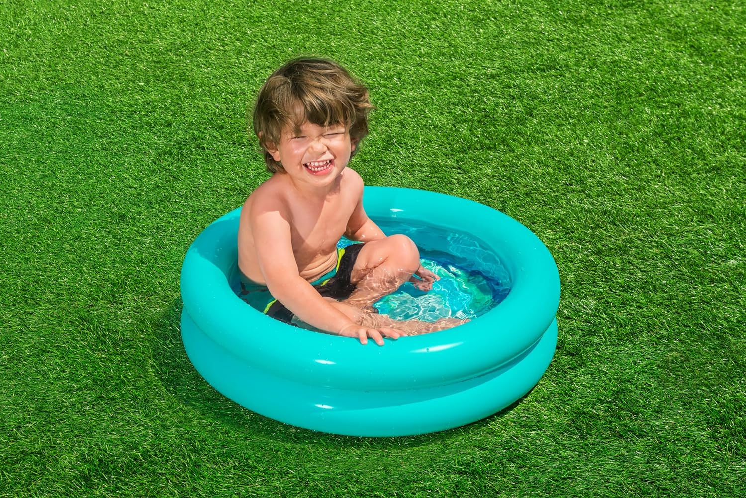 Bestway Double Ring Inflatable Kiddie Pool with Animal Design, 61cm x 15cm 12