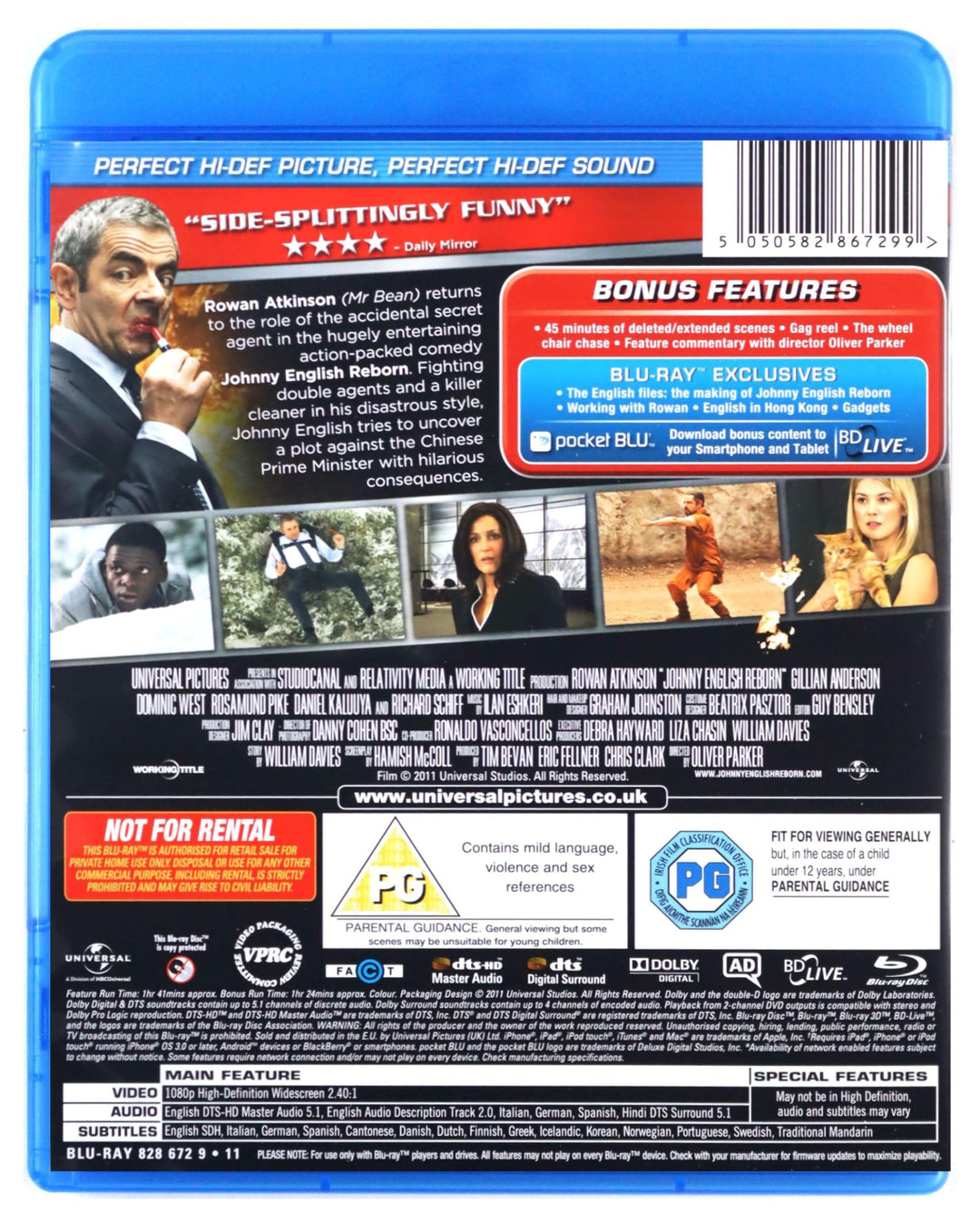 Johnny English / Johnny English Reborn Double Pack [Blu-ray]