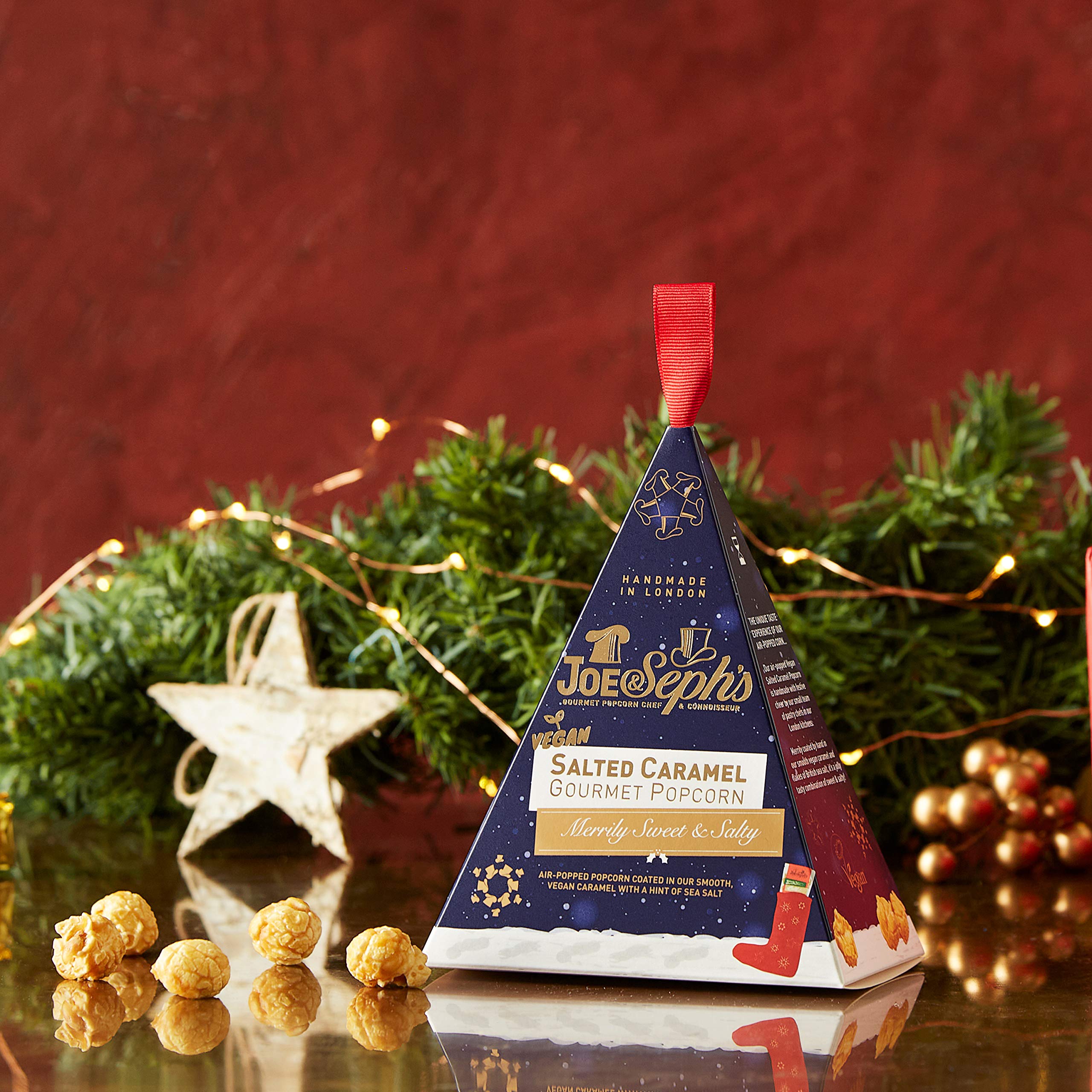 Joe & Seph's Vegan Salted Caramel Popcorn (4x80g) - 1 Star Great Taste Award Winner 8