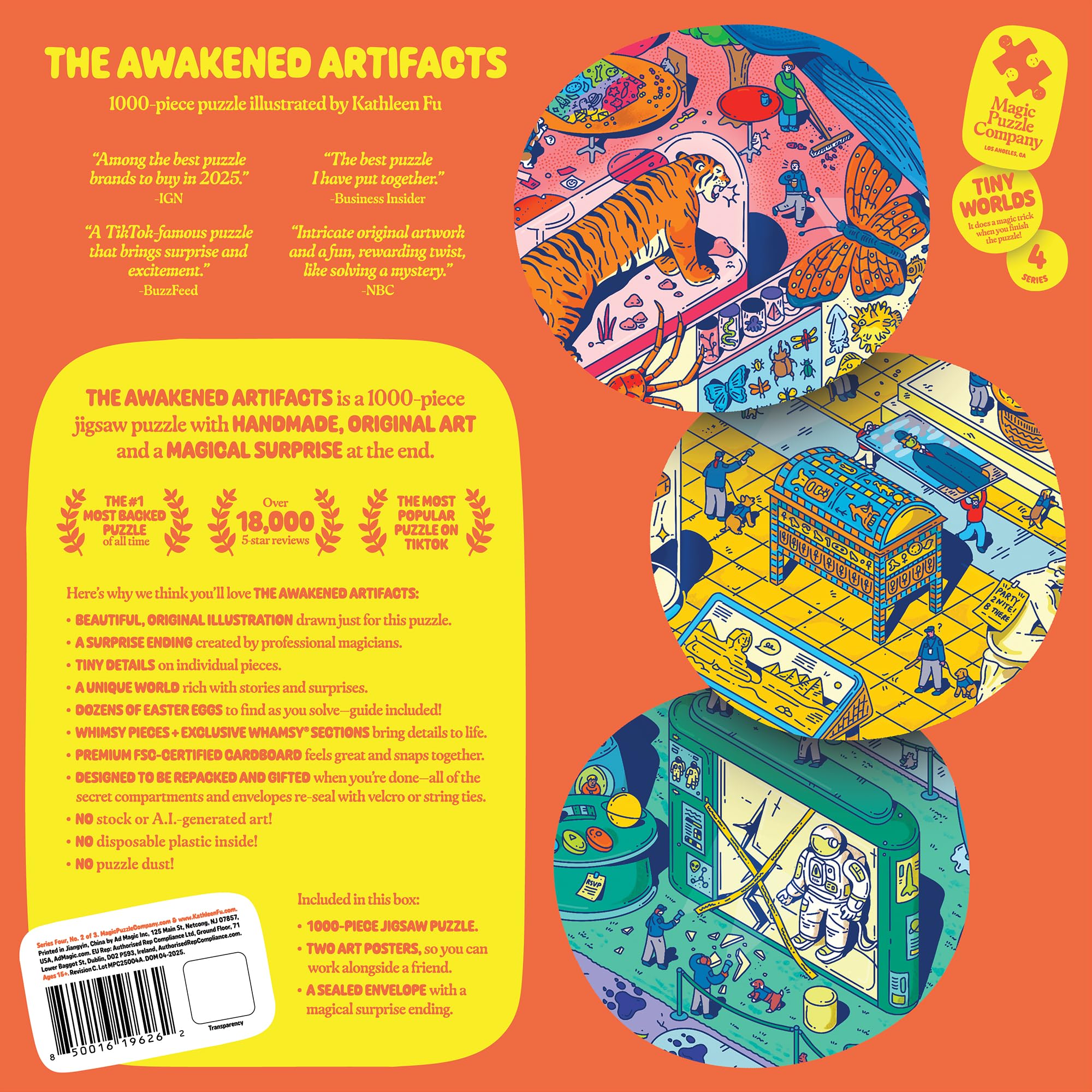 The Awakened Artifacts - 1000-Piece Magic Puzzle with Visual Illusion Ending 4