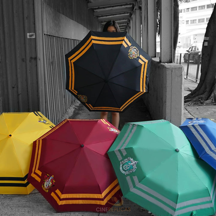 Cinereplicas Harry Potter Hufflepuff Auto Open Umbrella (4895205603202)