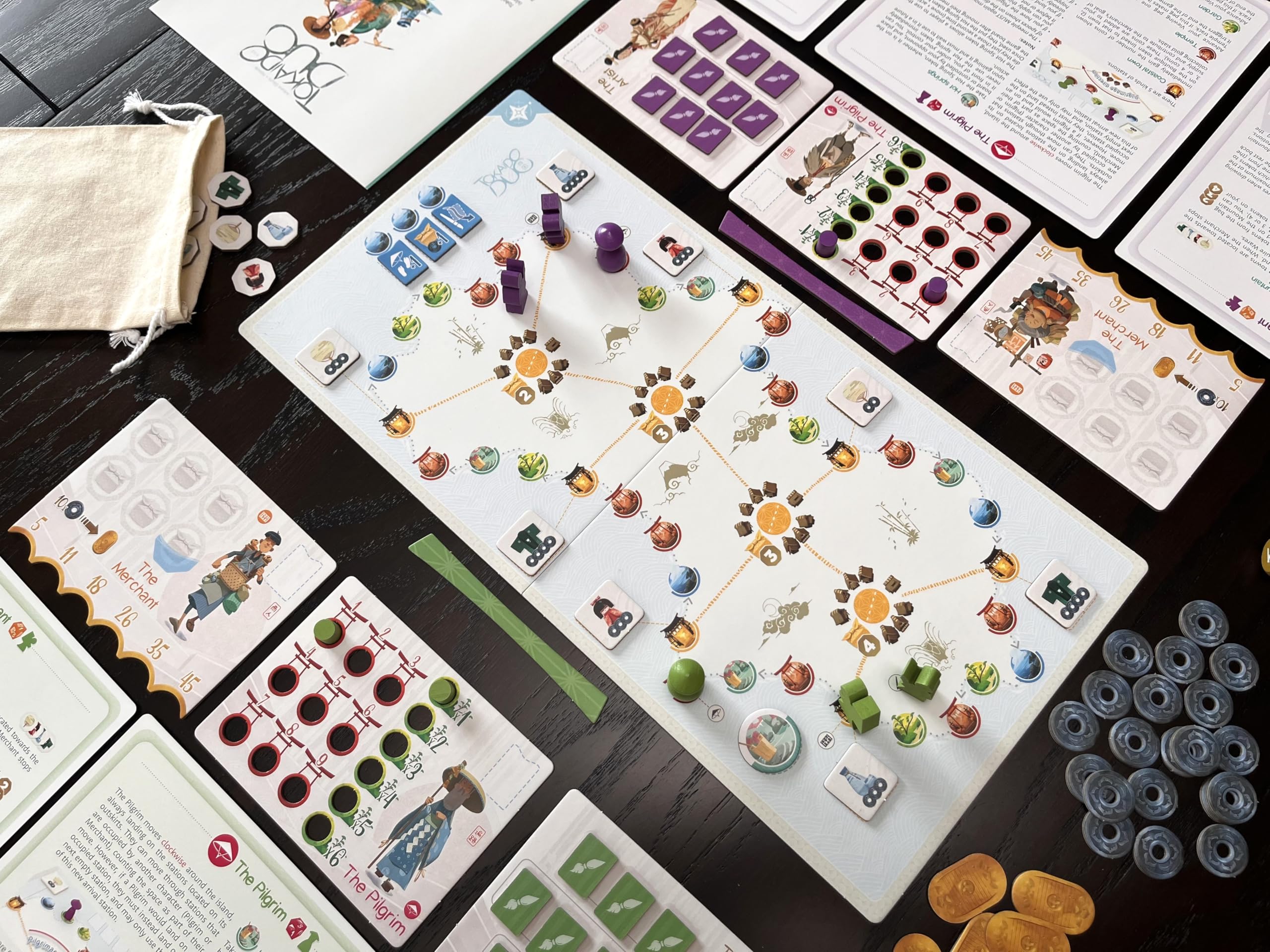 Stonemaier Games Tokaido Duo Board Game 8