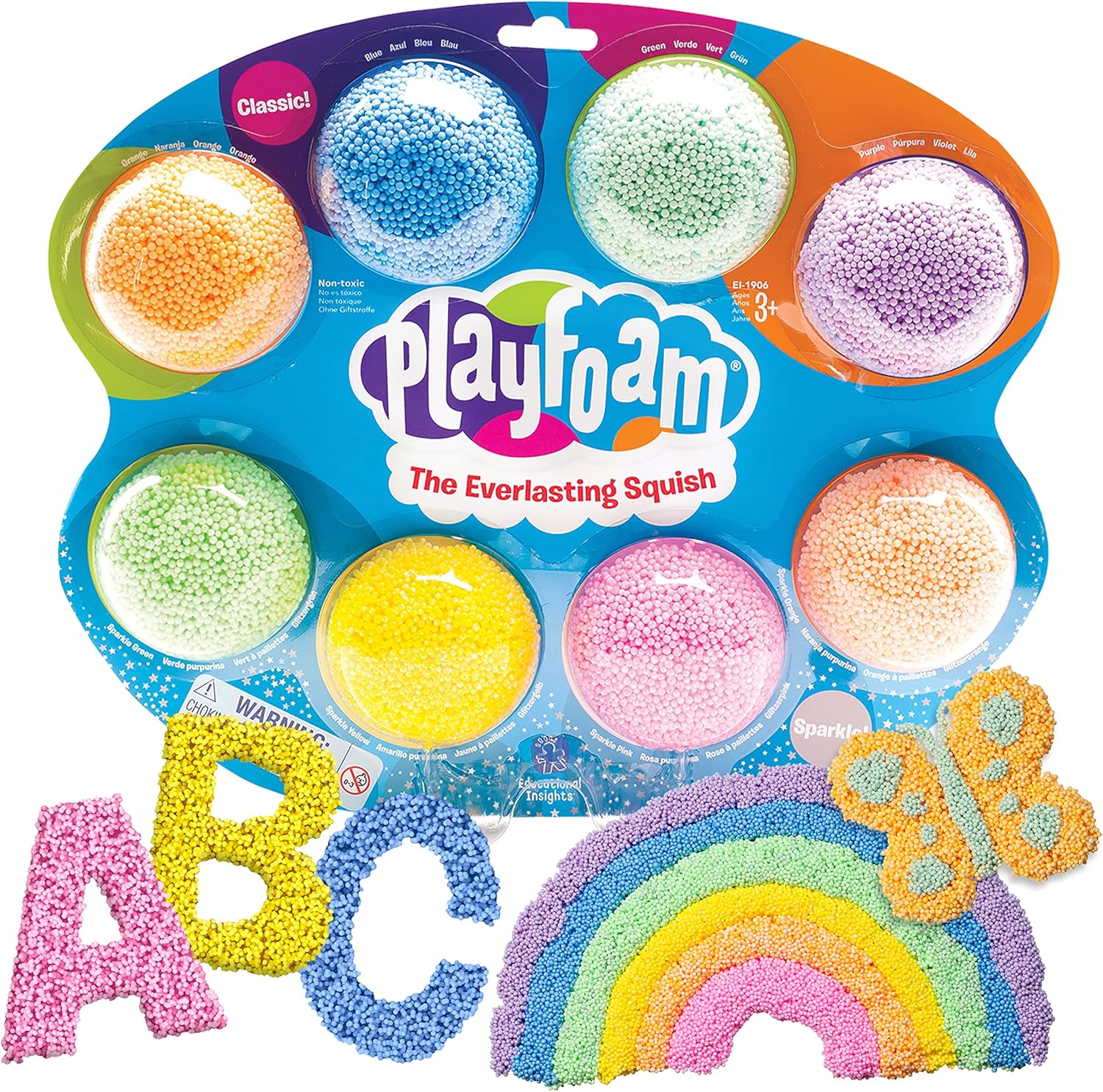 Learning Resources Playfoam Combo 8-Pack - Never Dries Out, Sensory & Creative Play for Ages 3+ 1