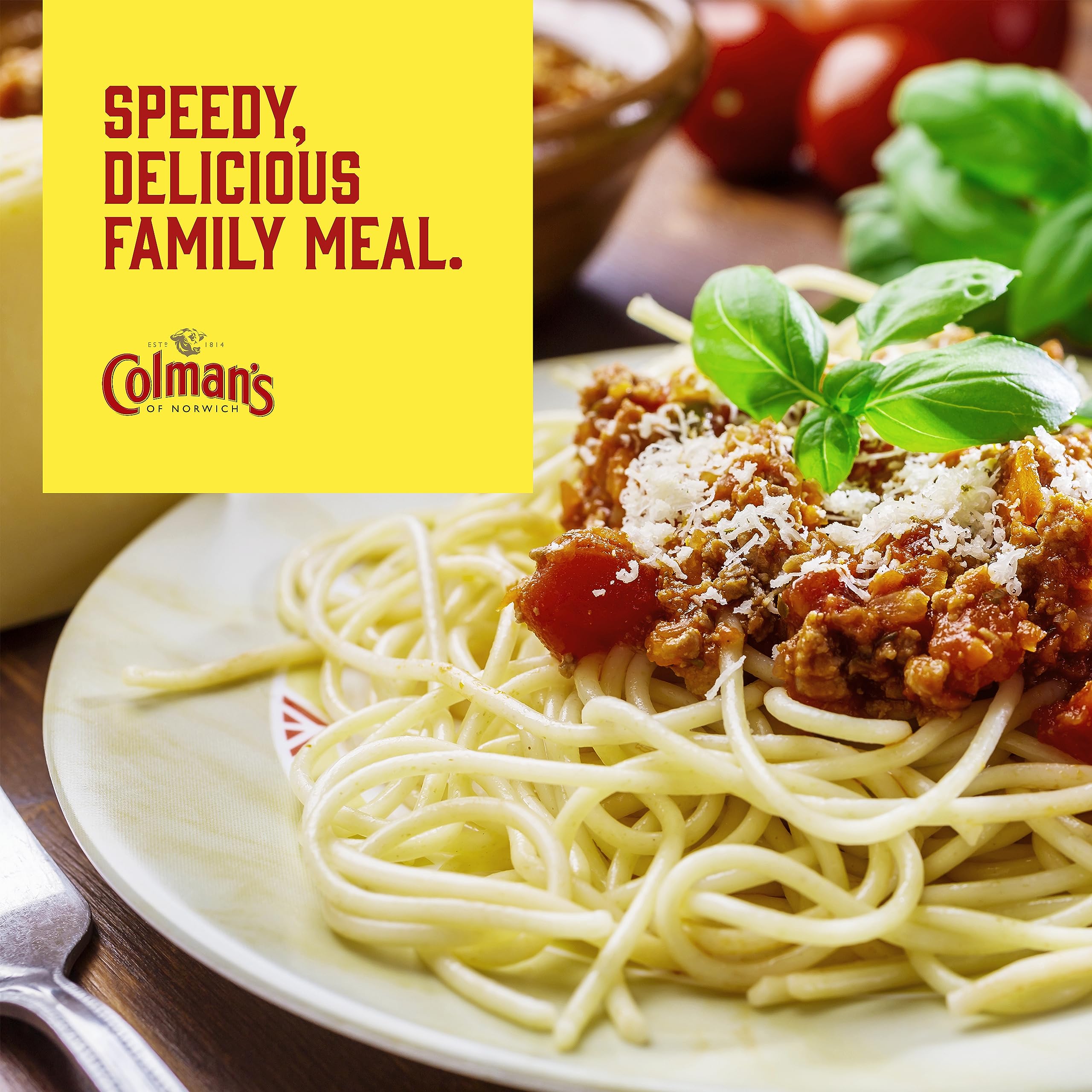 Colman's Midweek Meals Spaghetti Bolognese Meal Maker Sauce Mix | 16 Servings | 40g 4