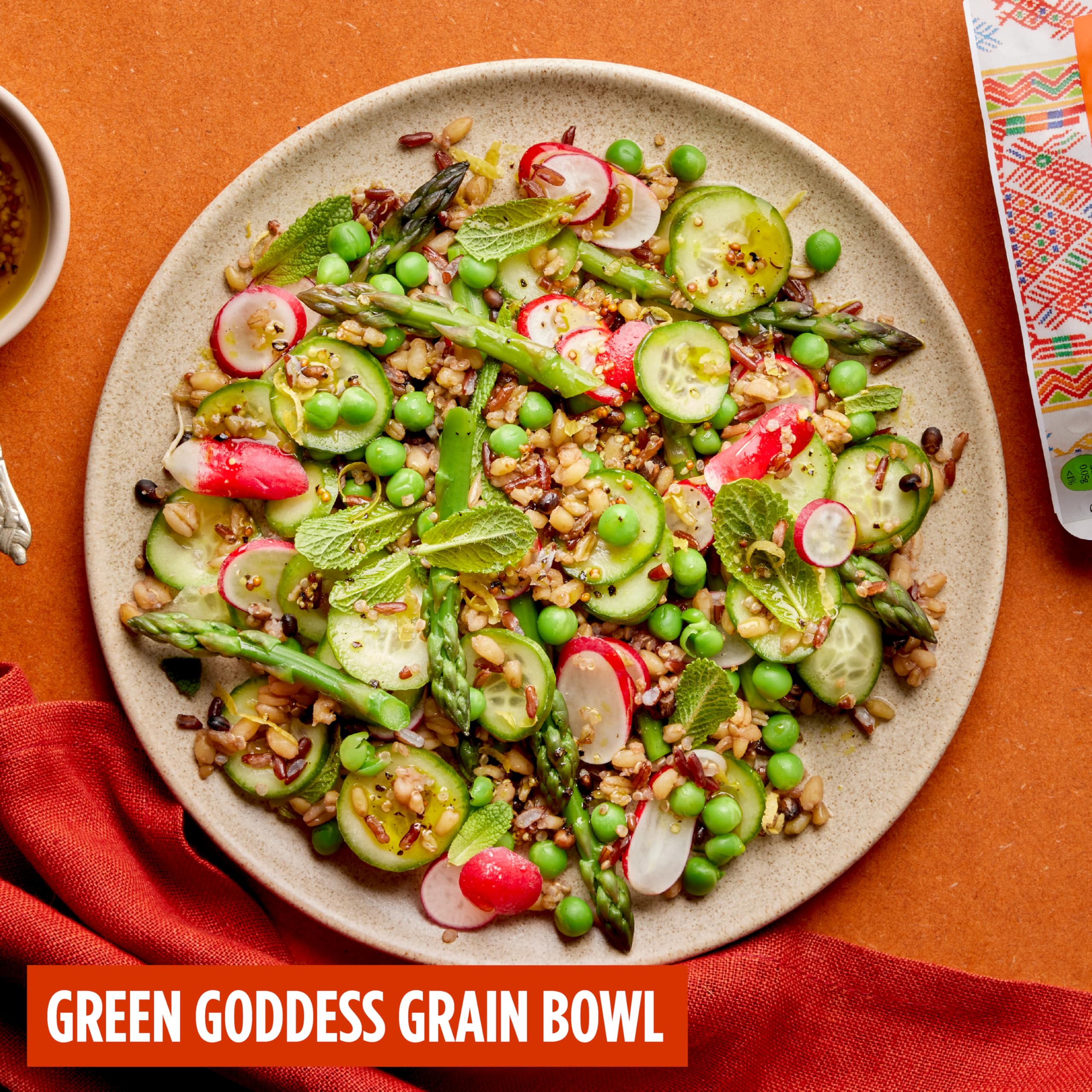 Merchant Gourmet Simply Cooked Glorious Grains with Red Rice & Quinoa - 6 x 250g Pouches 6