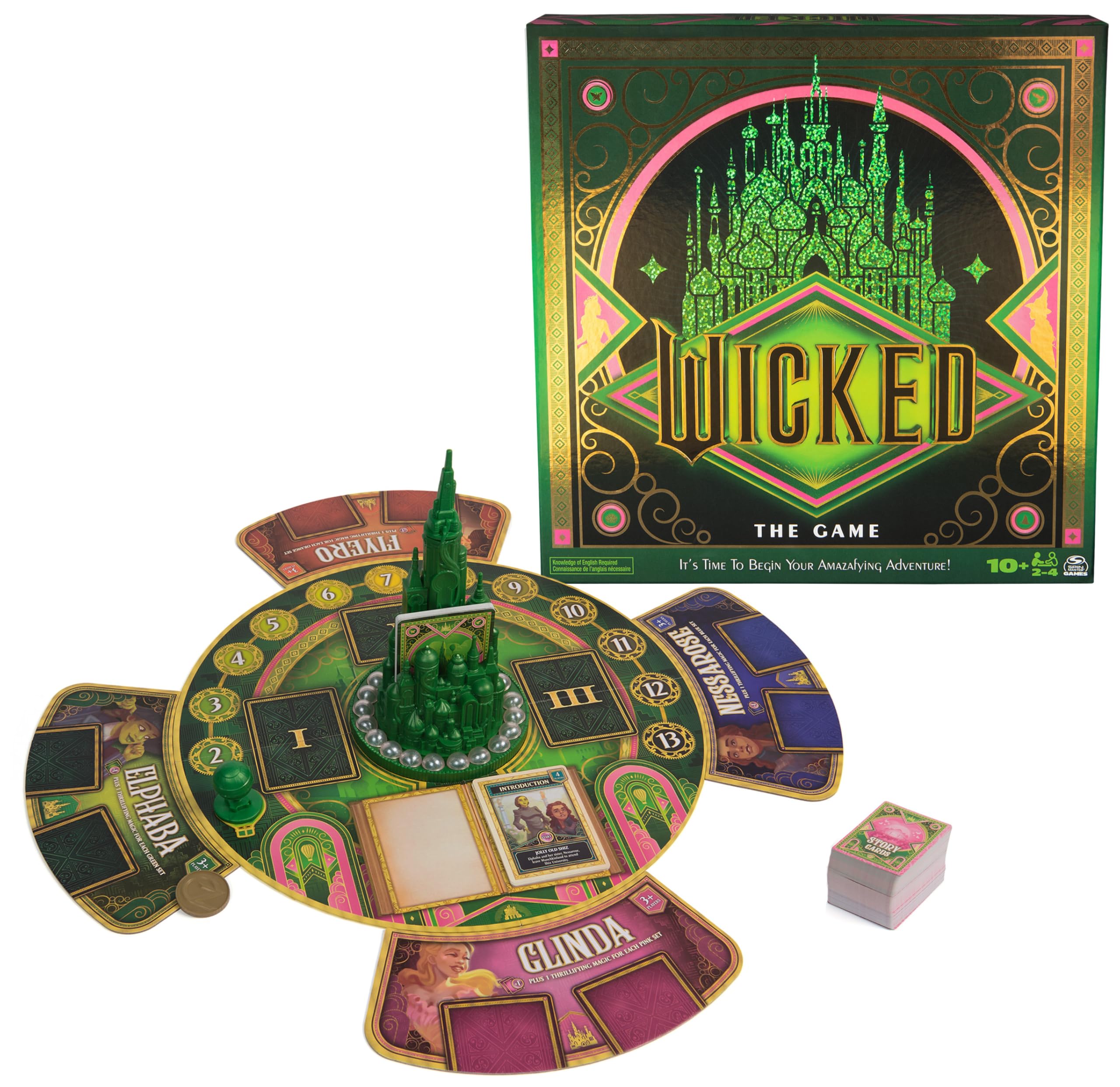Spin Master Games Wicked: The Game Family Strategy Board Game