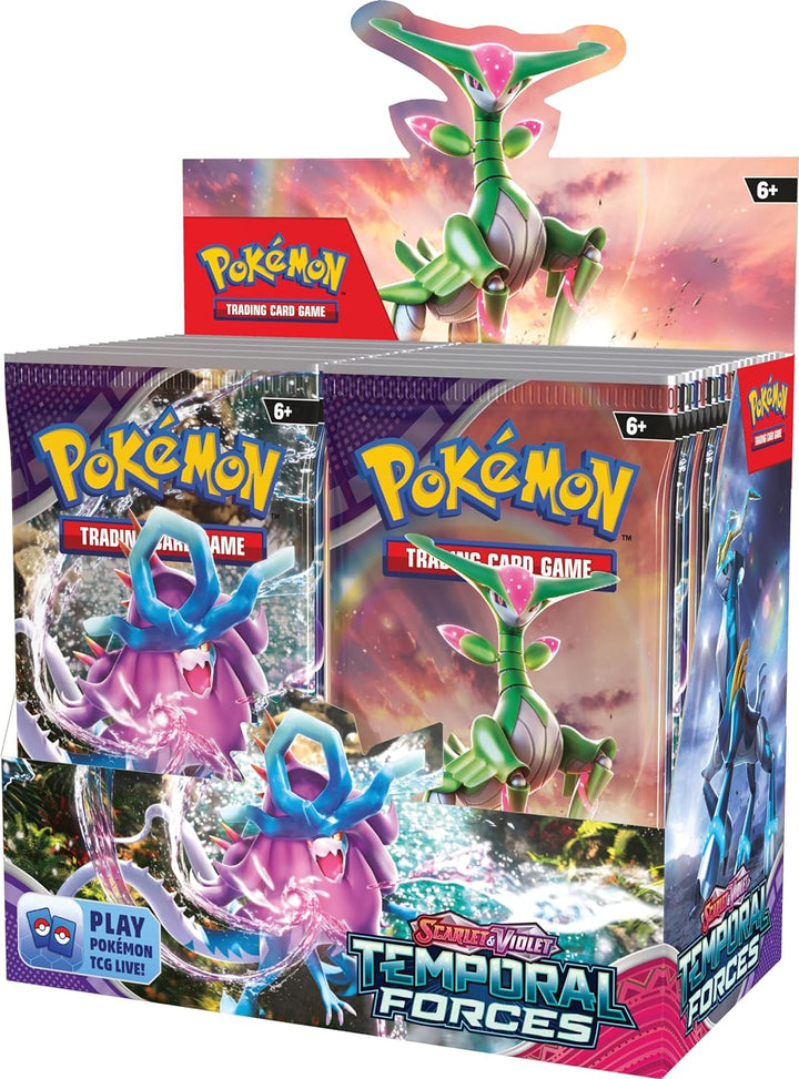 Pokémon Trading Cards - Scarlet & Violet: Temporal Forces Booster Display Box (36 Booster Packs) (188-86981)