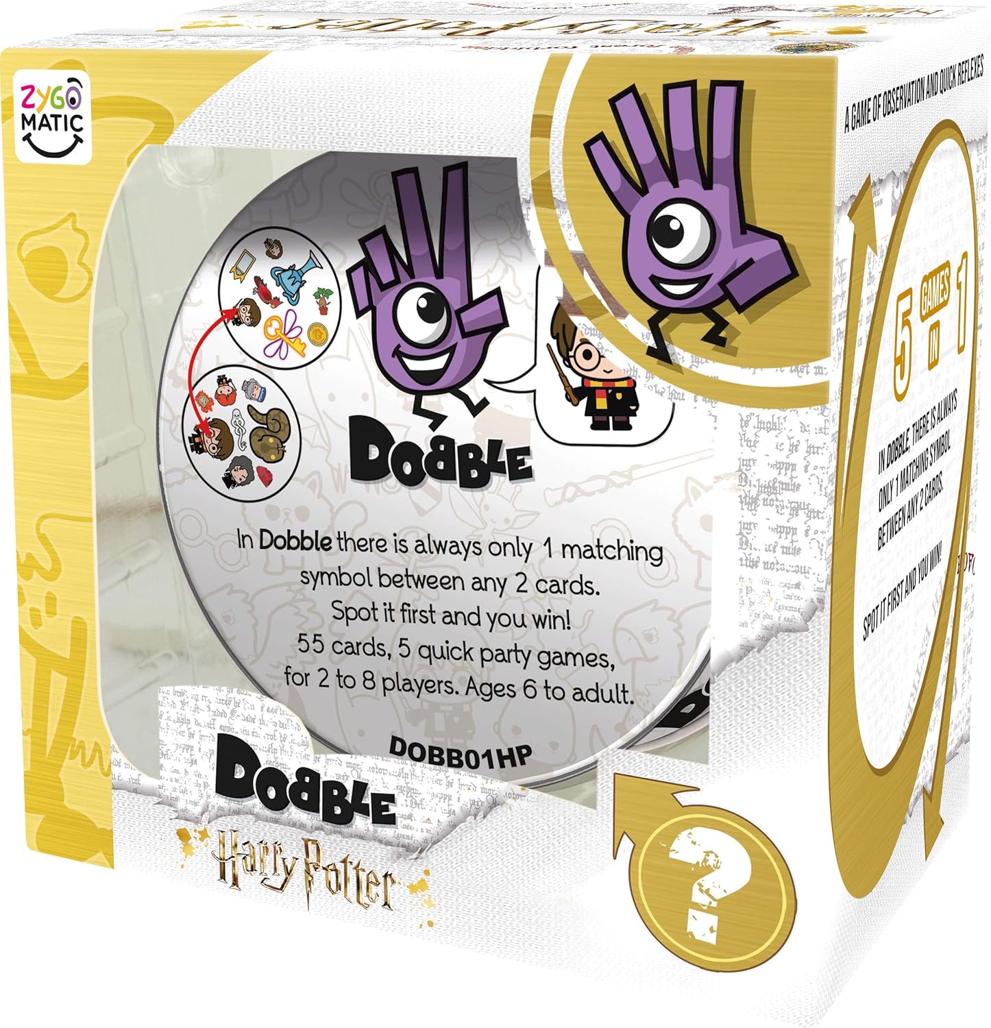 Asmodee Harry Potter Dobble Card Game 12