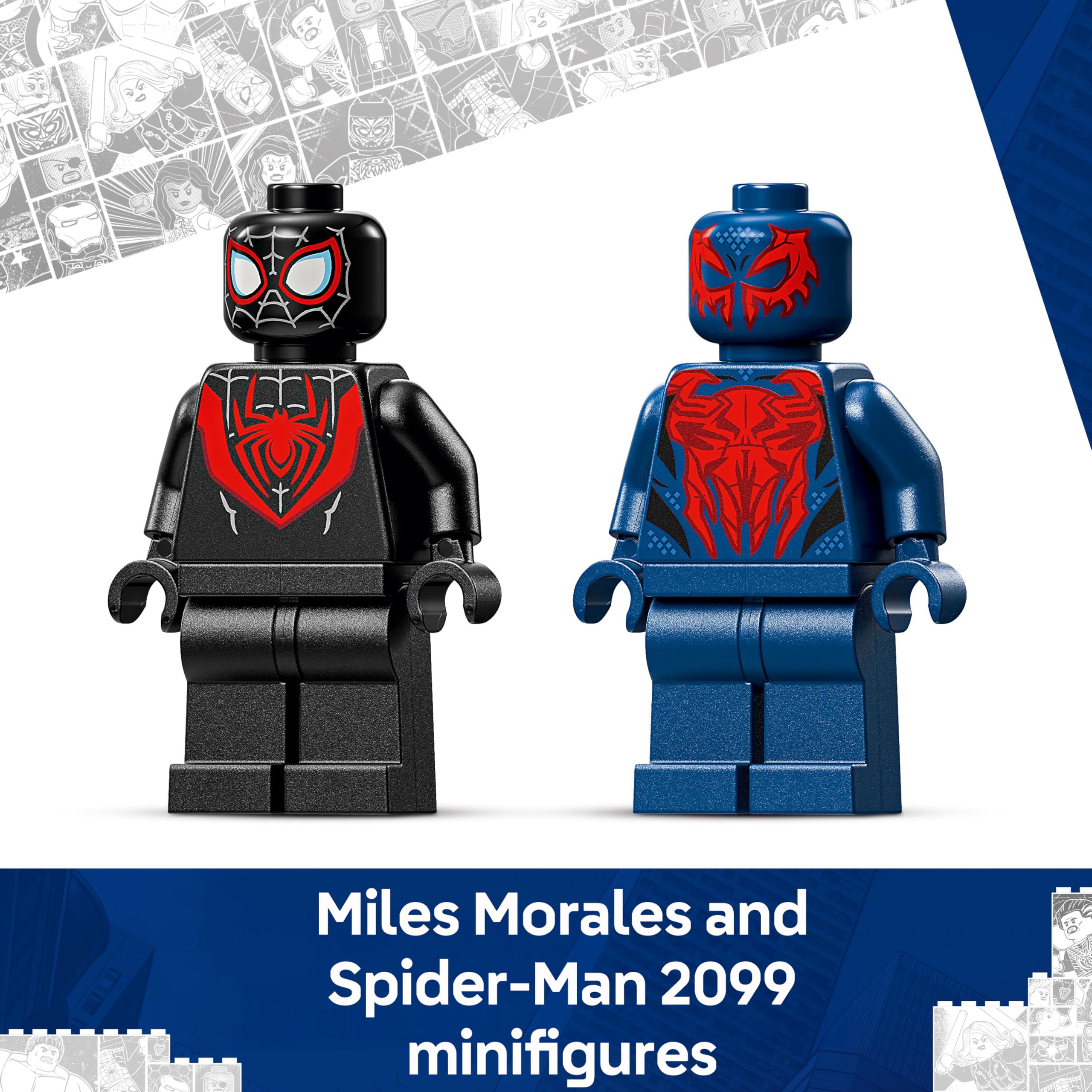 LEGO Marvel Miles Morales Mech vs. Spider-Man 2099 Building Set | Ages 6+ 5