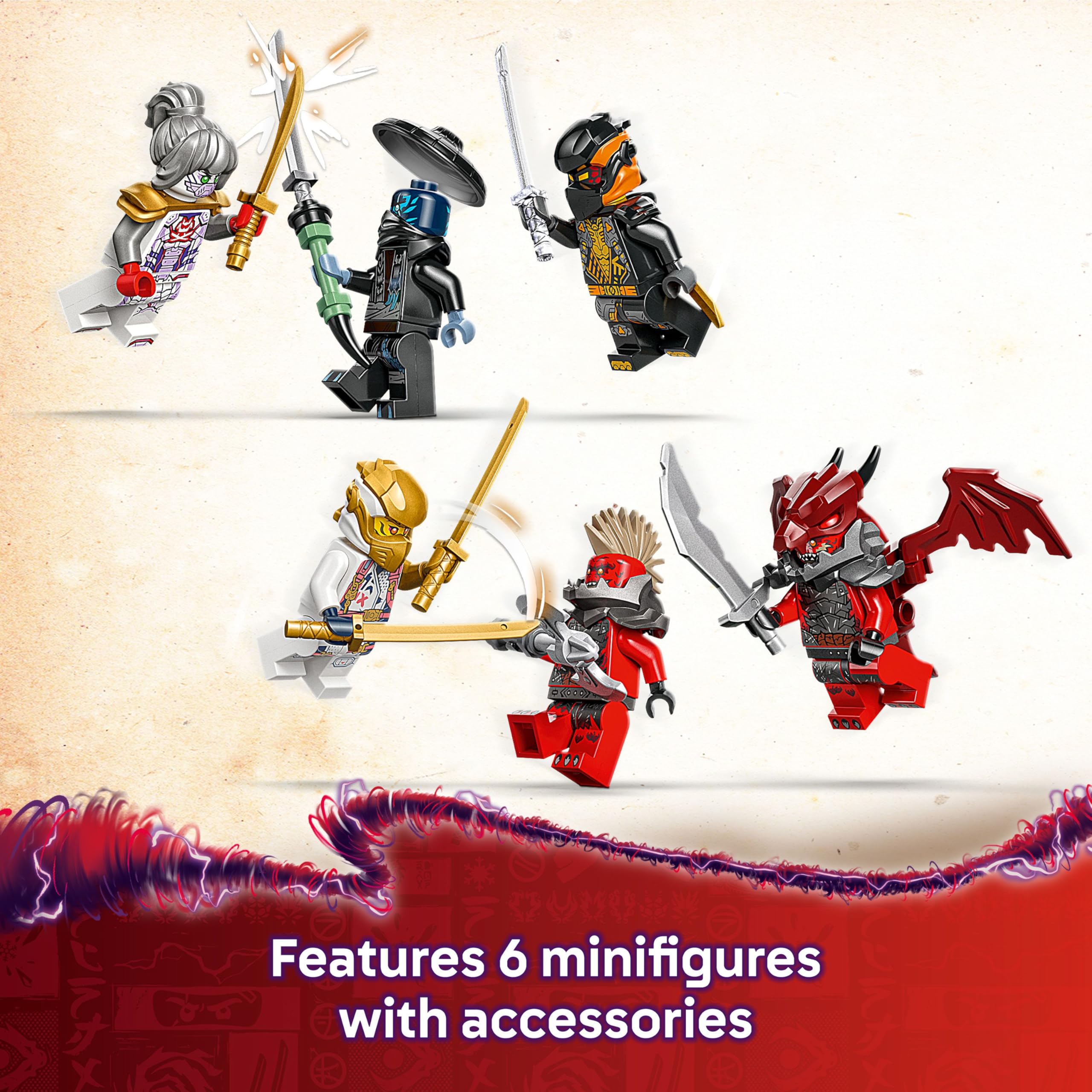 LEGO NINJAGO 71834 Zane’s Ultra Combiner Mech Building Set | 4-in-1 Rebuildable Toy | Ages 9+ 4