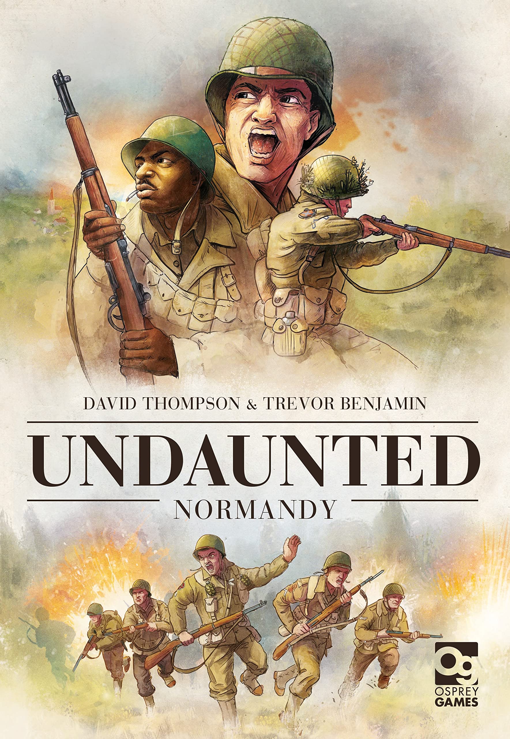 Osprey Games Undaunted: Normandy Board Game | Ages 14+ | 2 Players | 45 to 60 Minutes 1