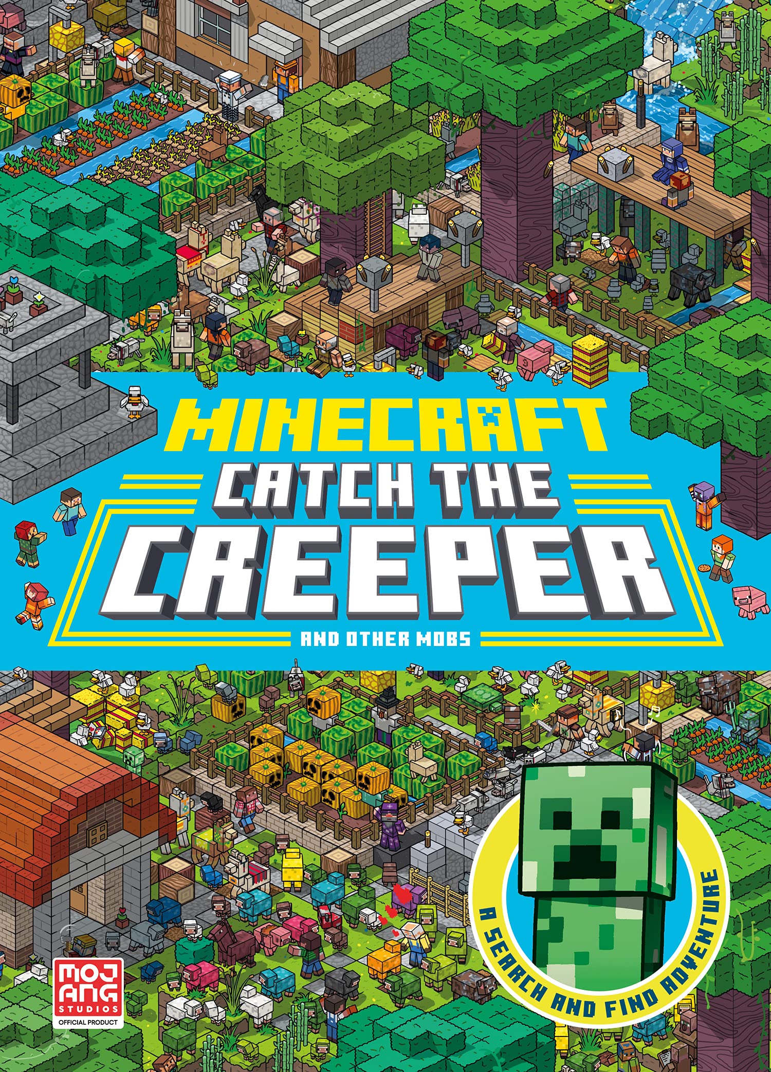 Farshore Minecraft Catch the Creeper and Other Mobs: A Search and Find Adventure Paperback