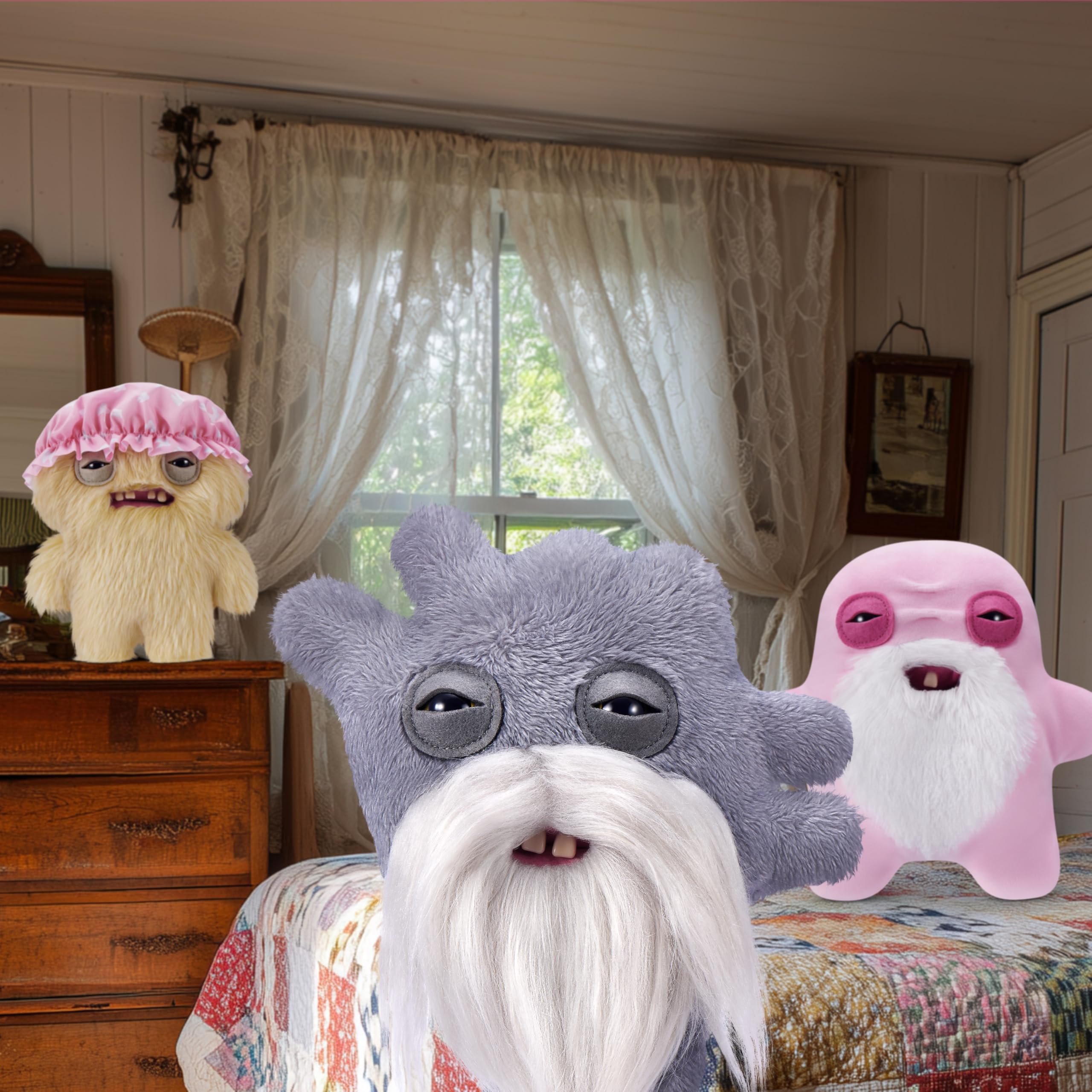 Fuggler Old Fogies Captain Cardiac 9-Inch Plush Toy | Polyester Stuffed Animal | Ages 4+ 3